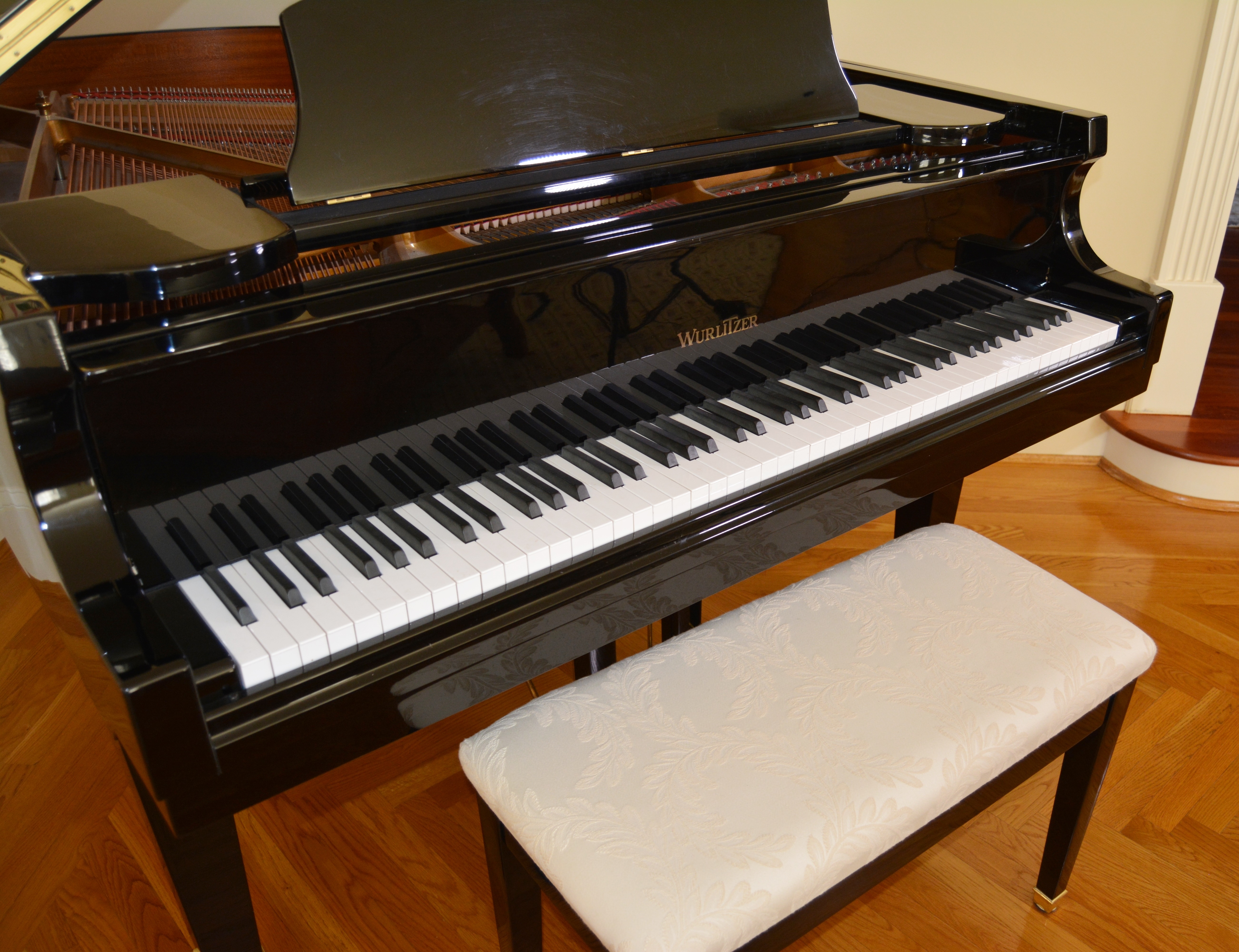 Wurlitzer Grand Piano Model C173 and Bench