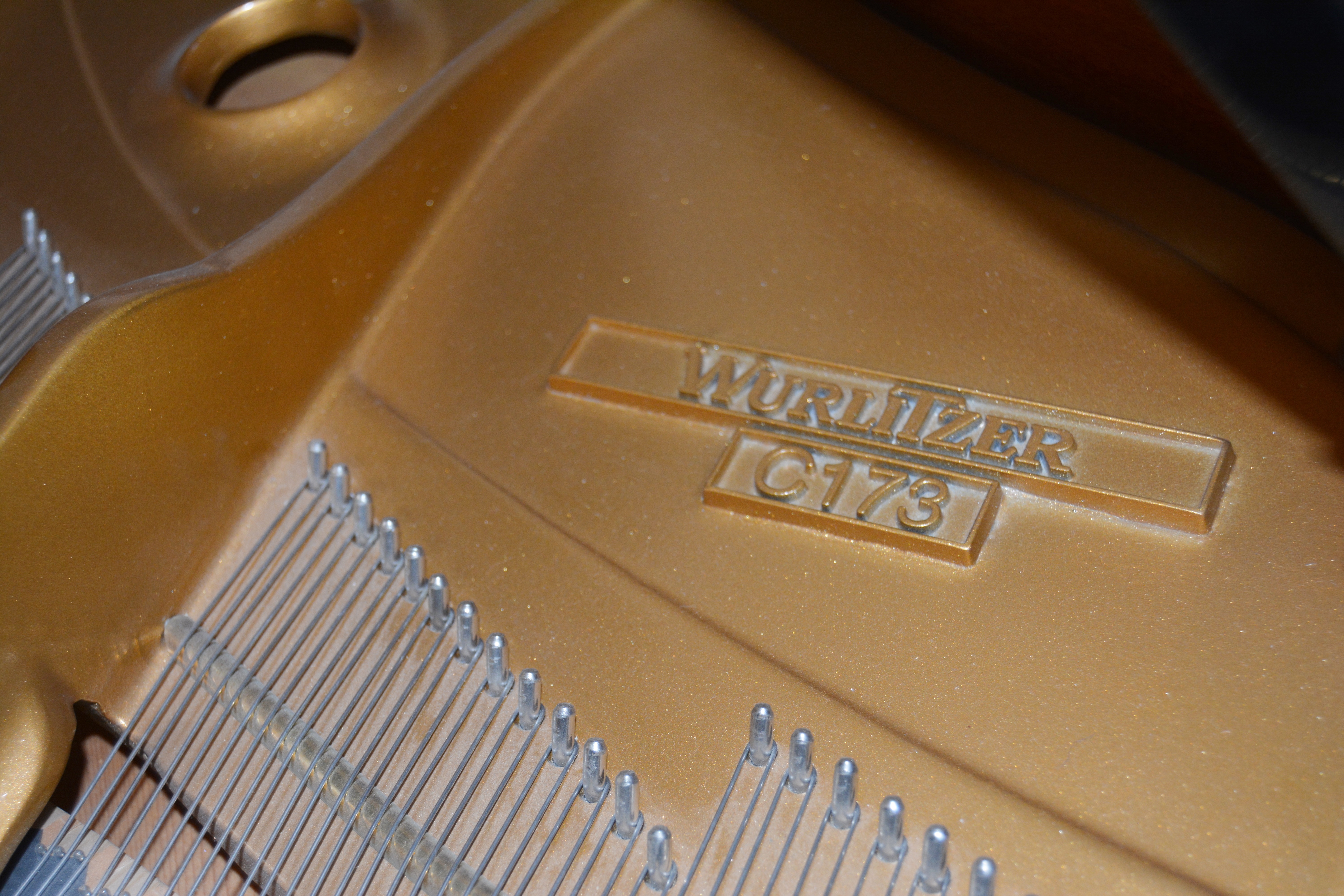 Wurlitzer Grand Piano Model C173 and Bench