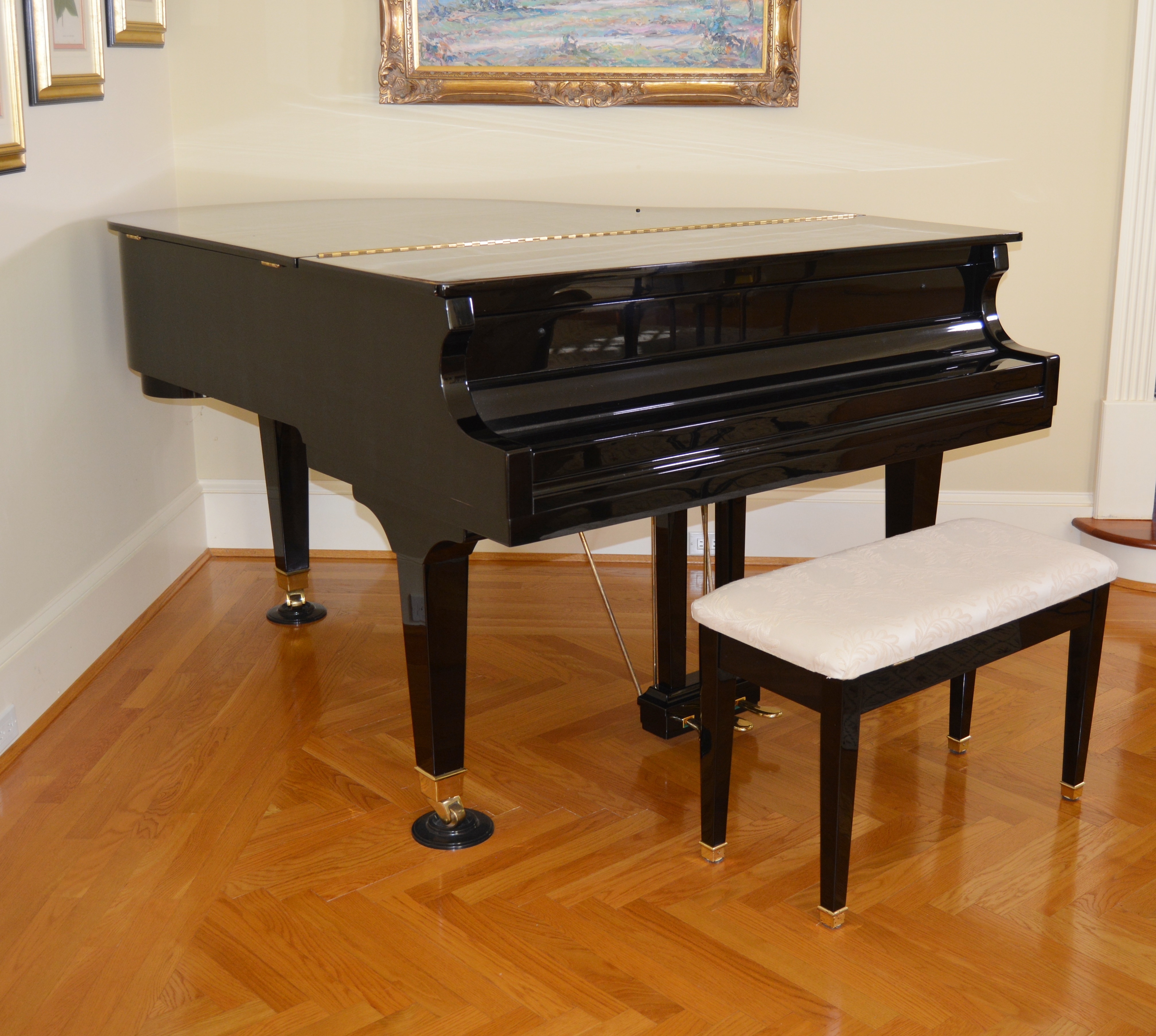 Wurlitzer Grand Piano Model C173 and Bench