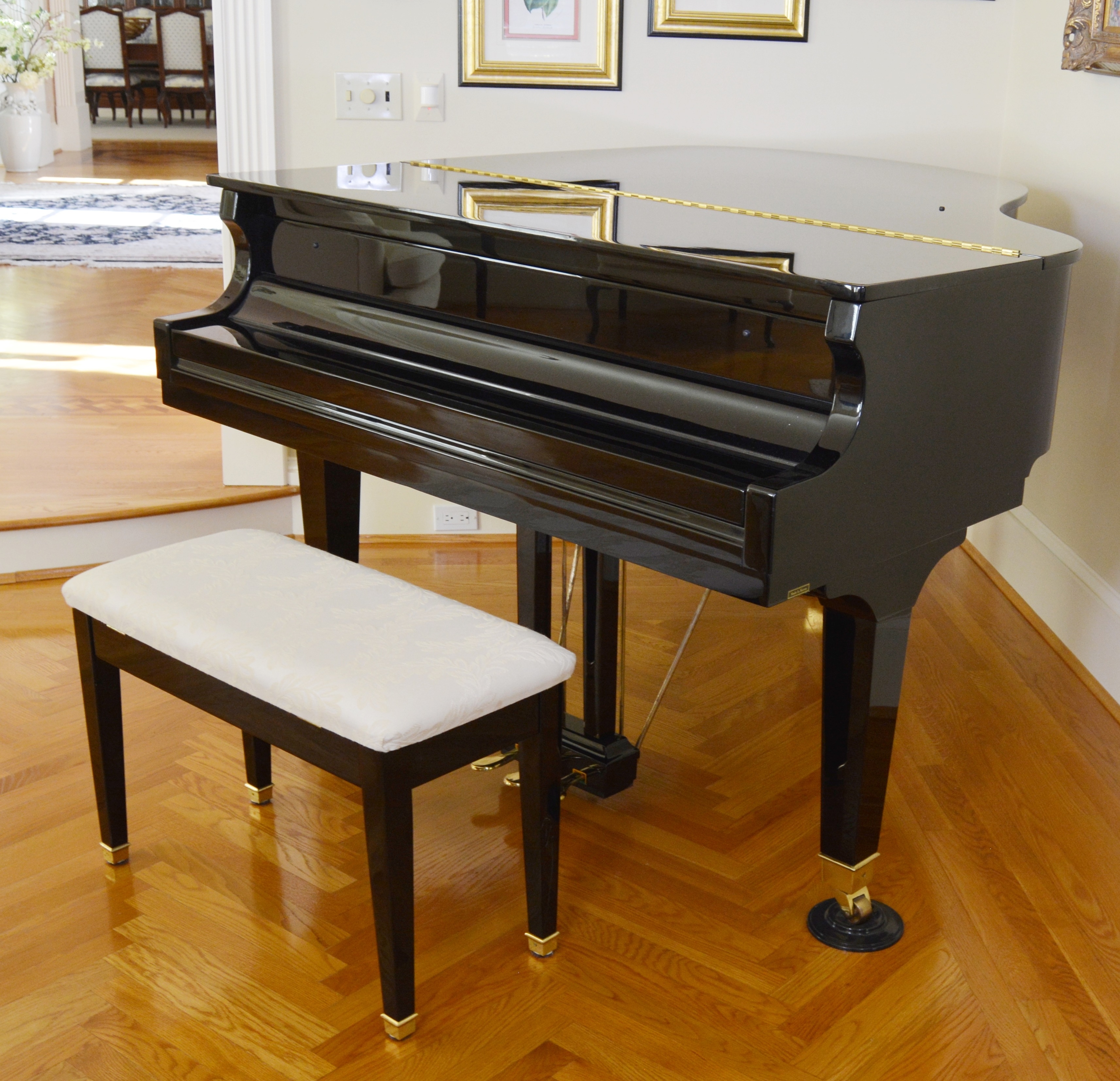 Wurlitzer Grand Piano Model C173 and Bench