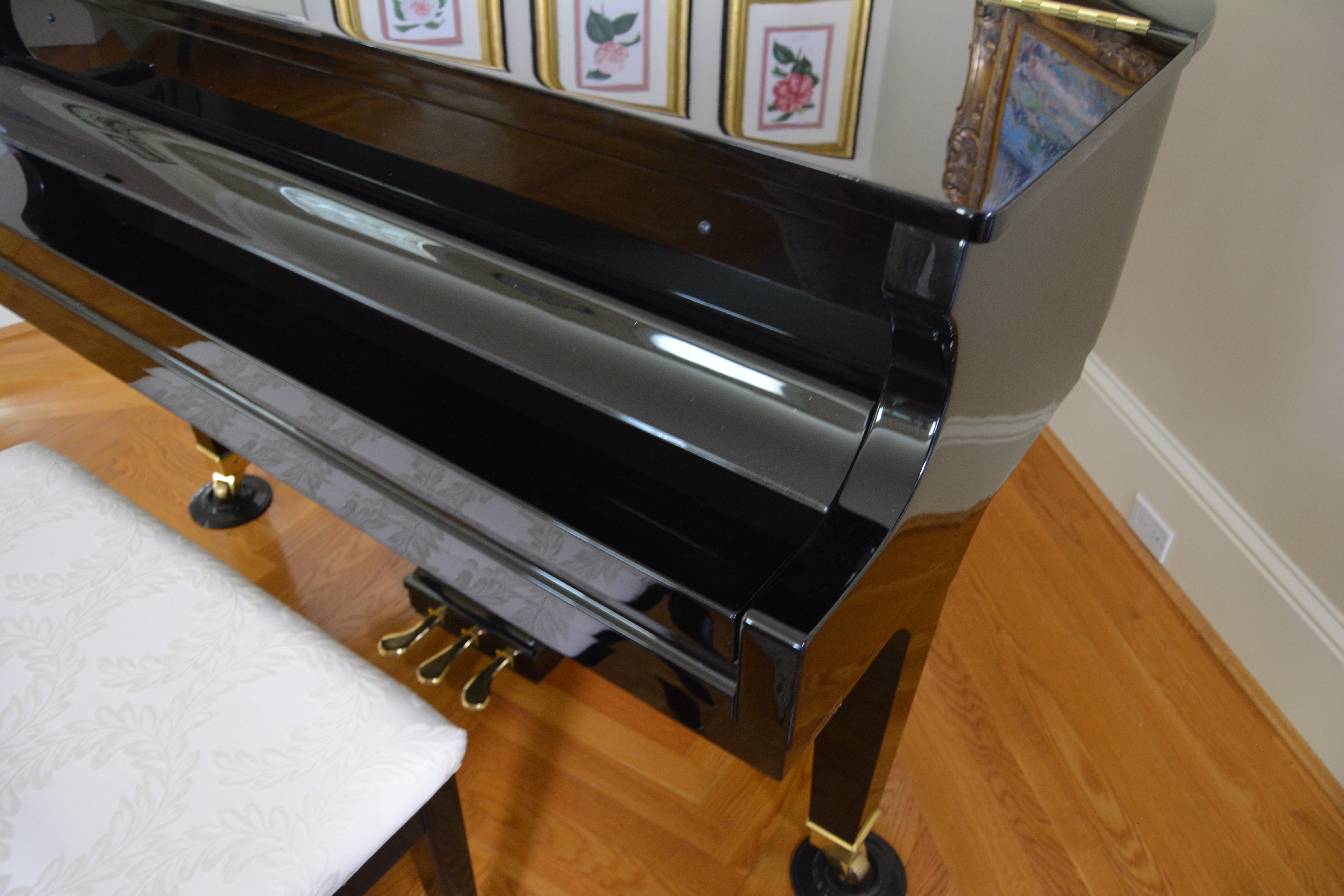 Wurlitzer Grand Piano Model C173 and Bench