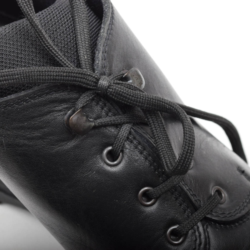 Men's Prada Black Leather Boots