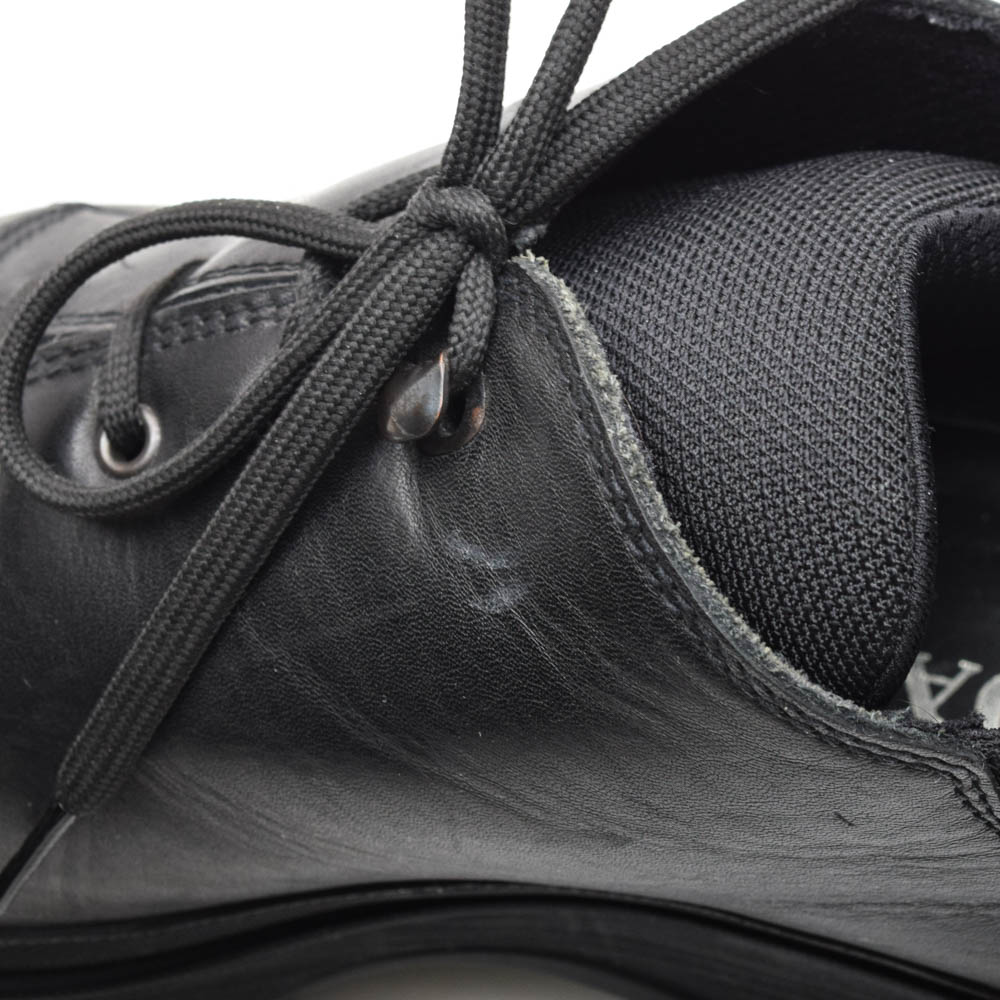 Men's Prada Black Leather Boots