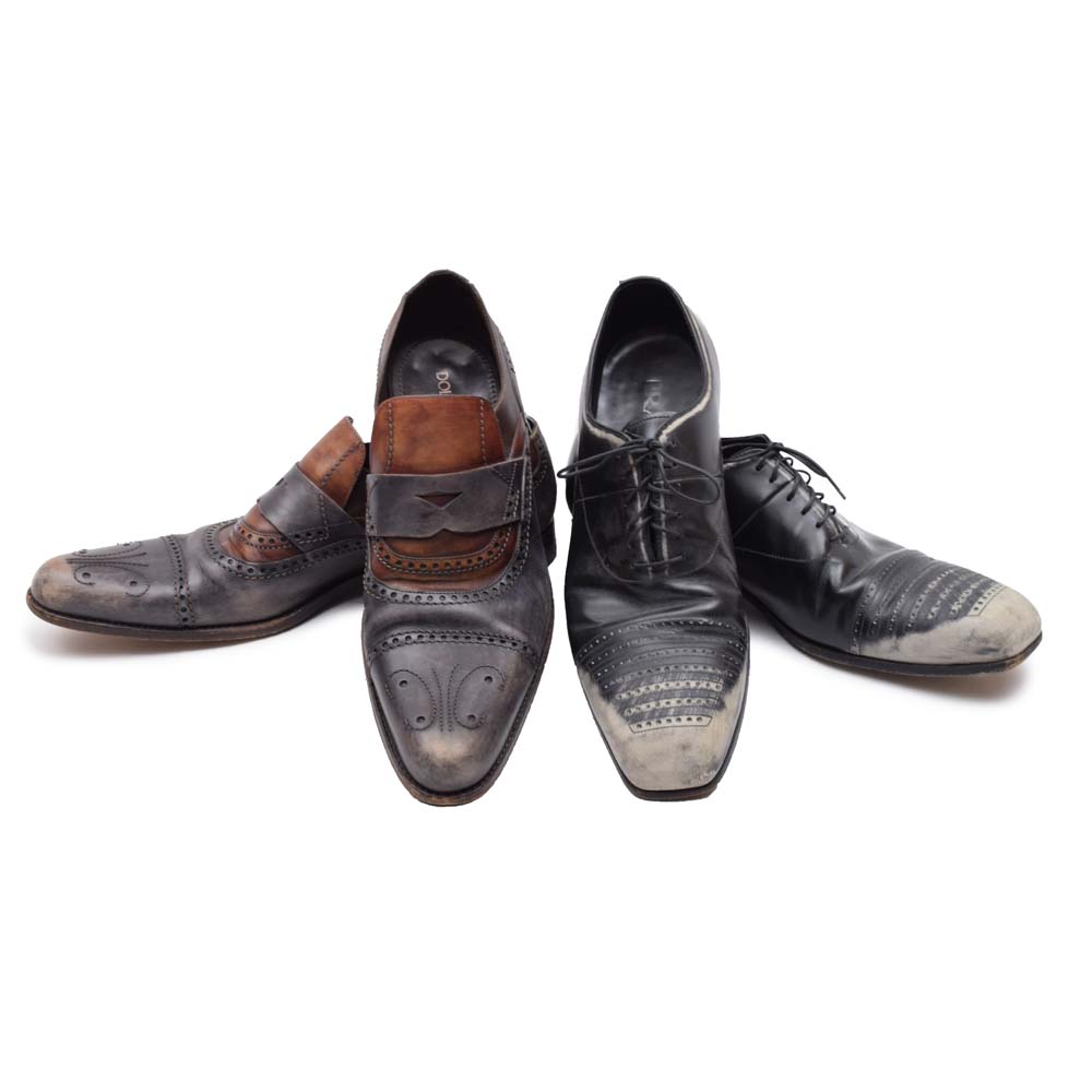 Men's Dolce & Gabbana and Prada Dress Shoes