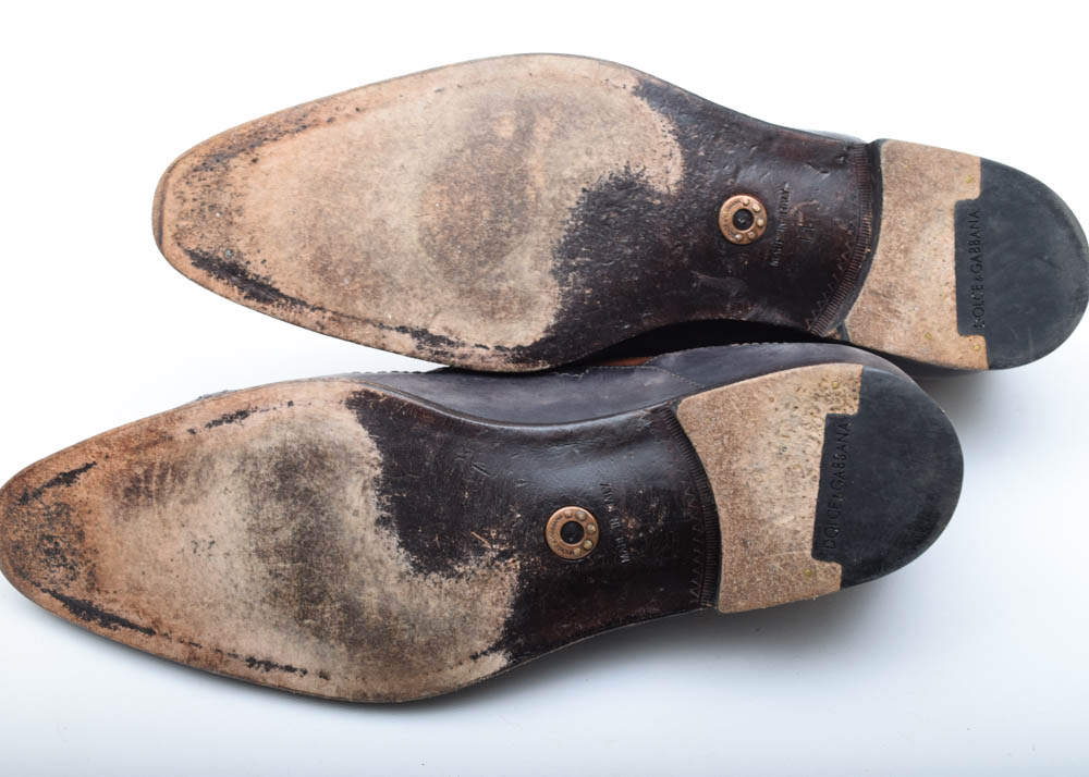 Men's Dolce & Gabbana and Prada Dress Shoes