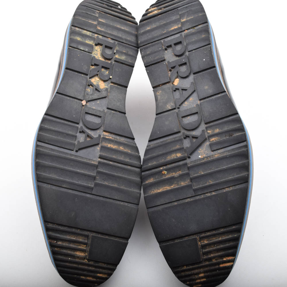 Men's Prada Wingtip Oxford Platform Brogues