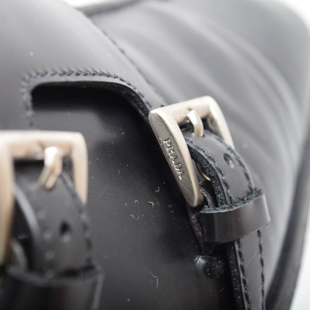 Men's Prada Monk Strap and Buckle Loafers