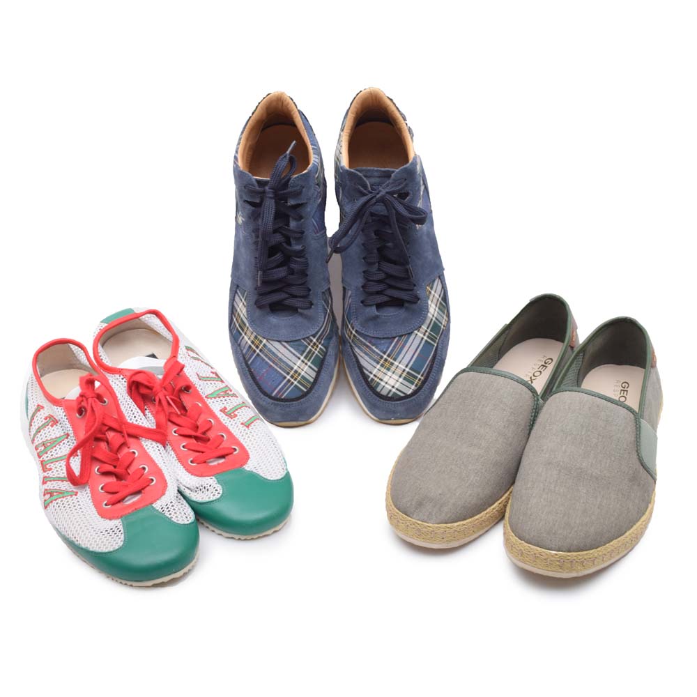 Men's Shoes Featuring Dolce & Gabbana, Faconnable, and Geox
