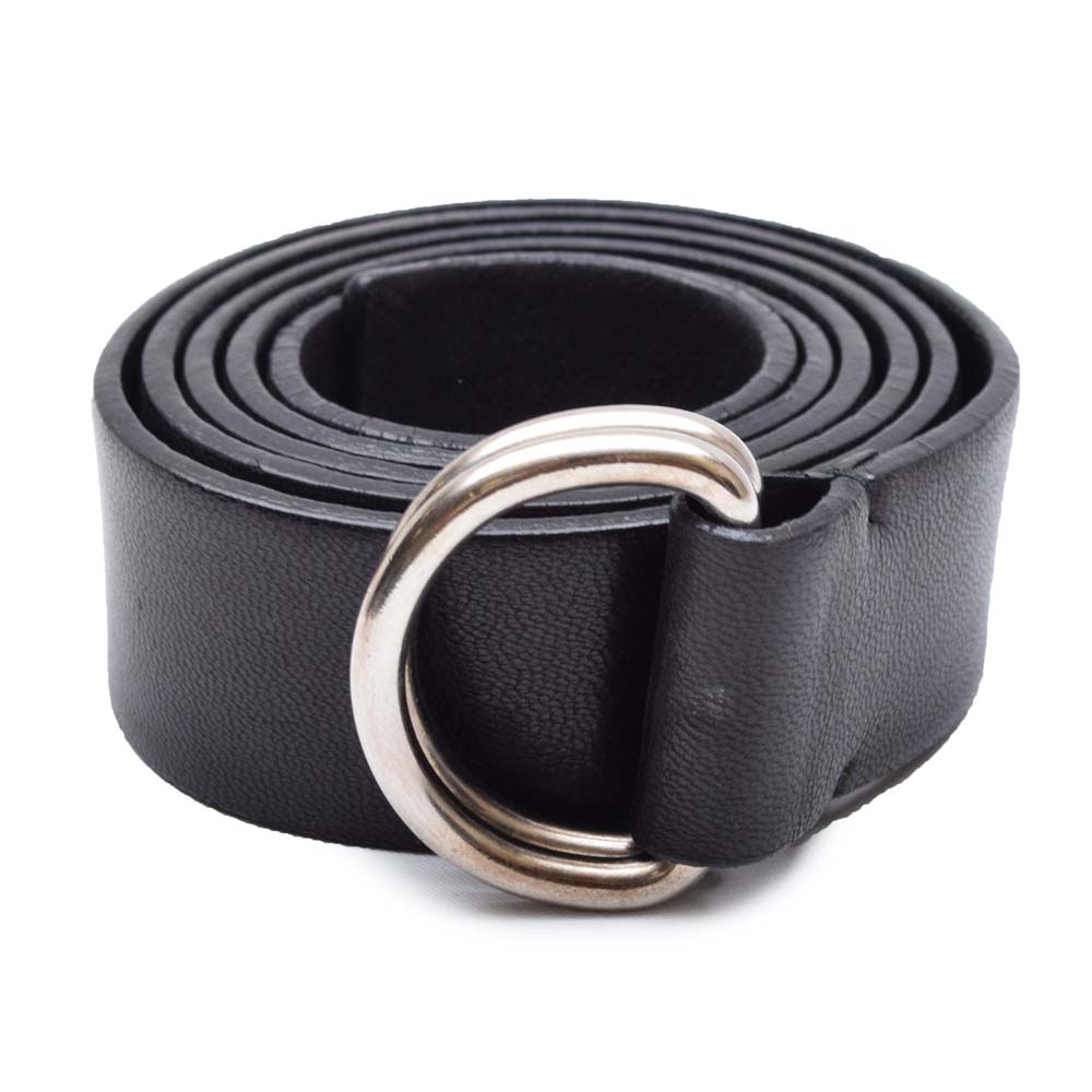 Men's Prada Black Leather Belt