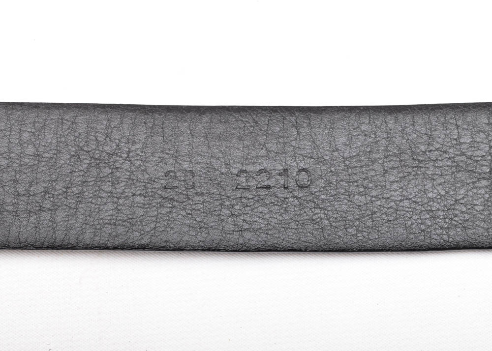 Men's Prada Black Leather Belt