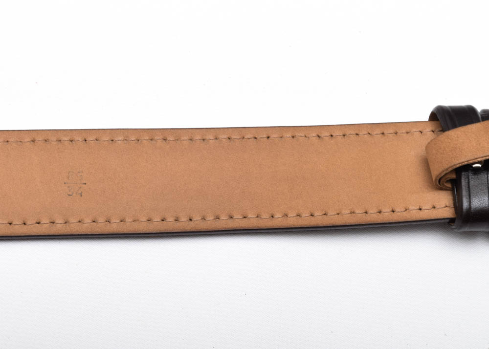 Men's Prada Black Leather Belt