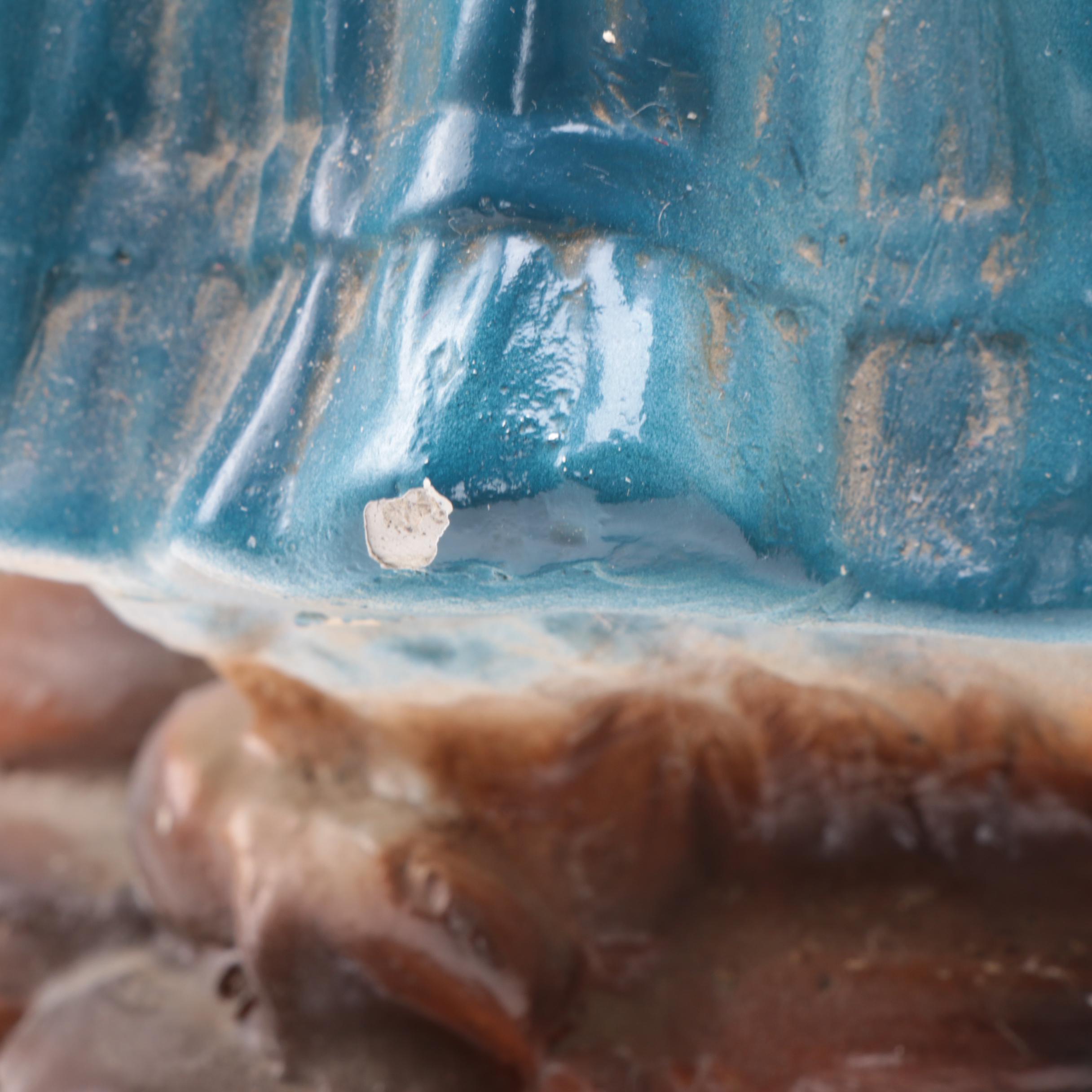 Chalkware Figurines of a Pastoral Couple