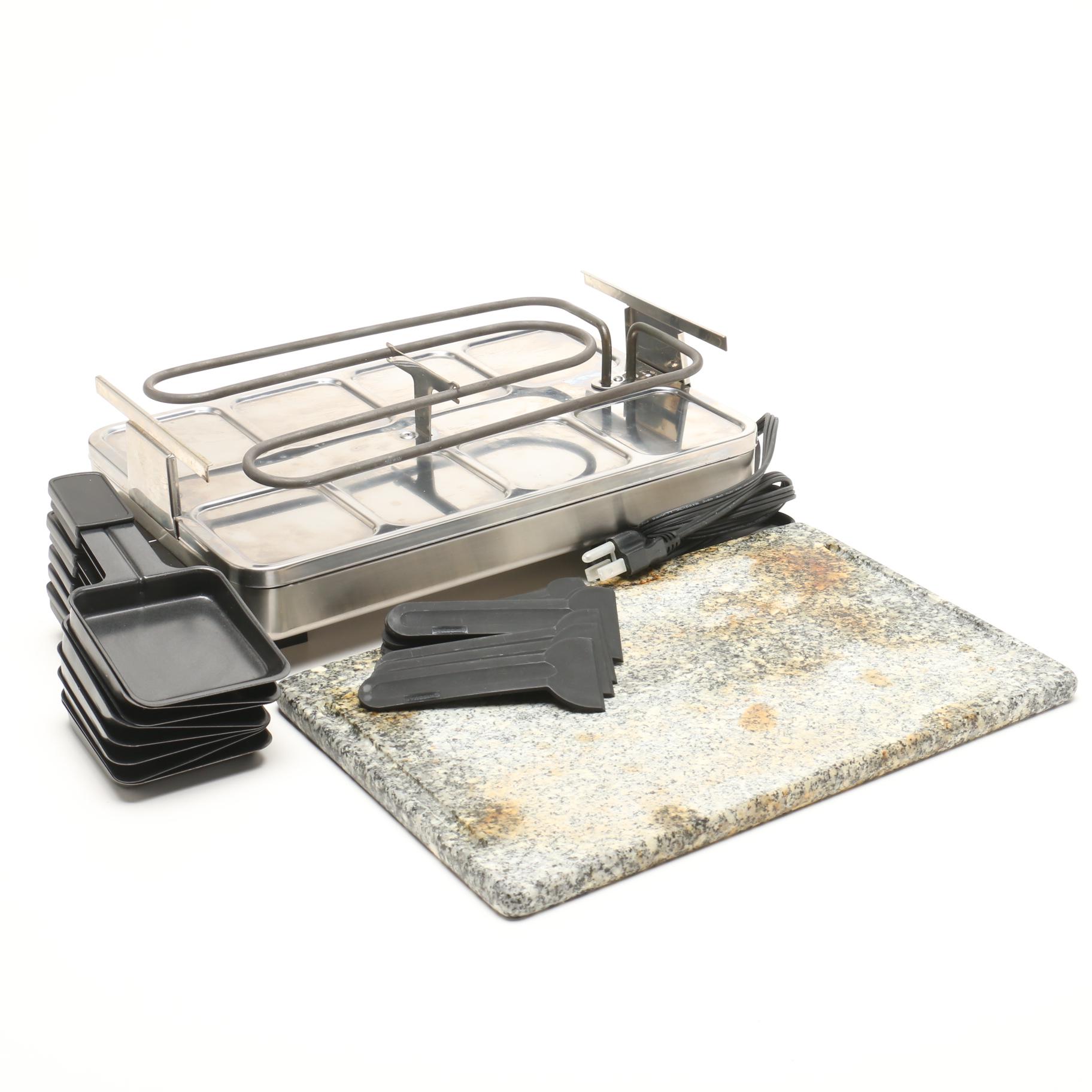 Swissmar Stelvia Stainless Steel Raclette Party Grill