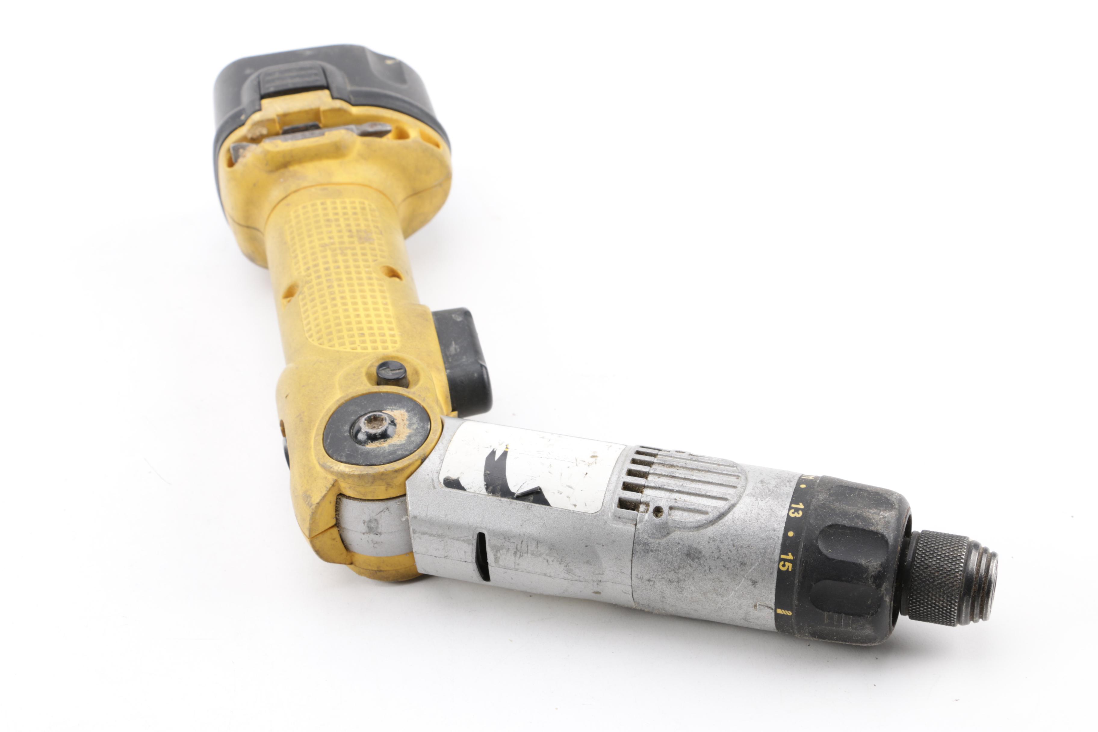 Dewalt Drill and Black+Decker Jig Saw with Drill Bit Sharpener