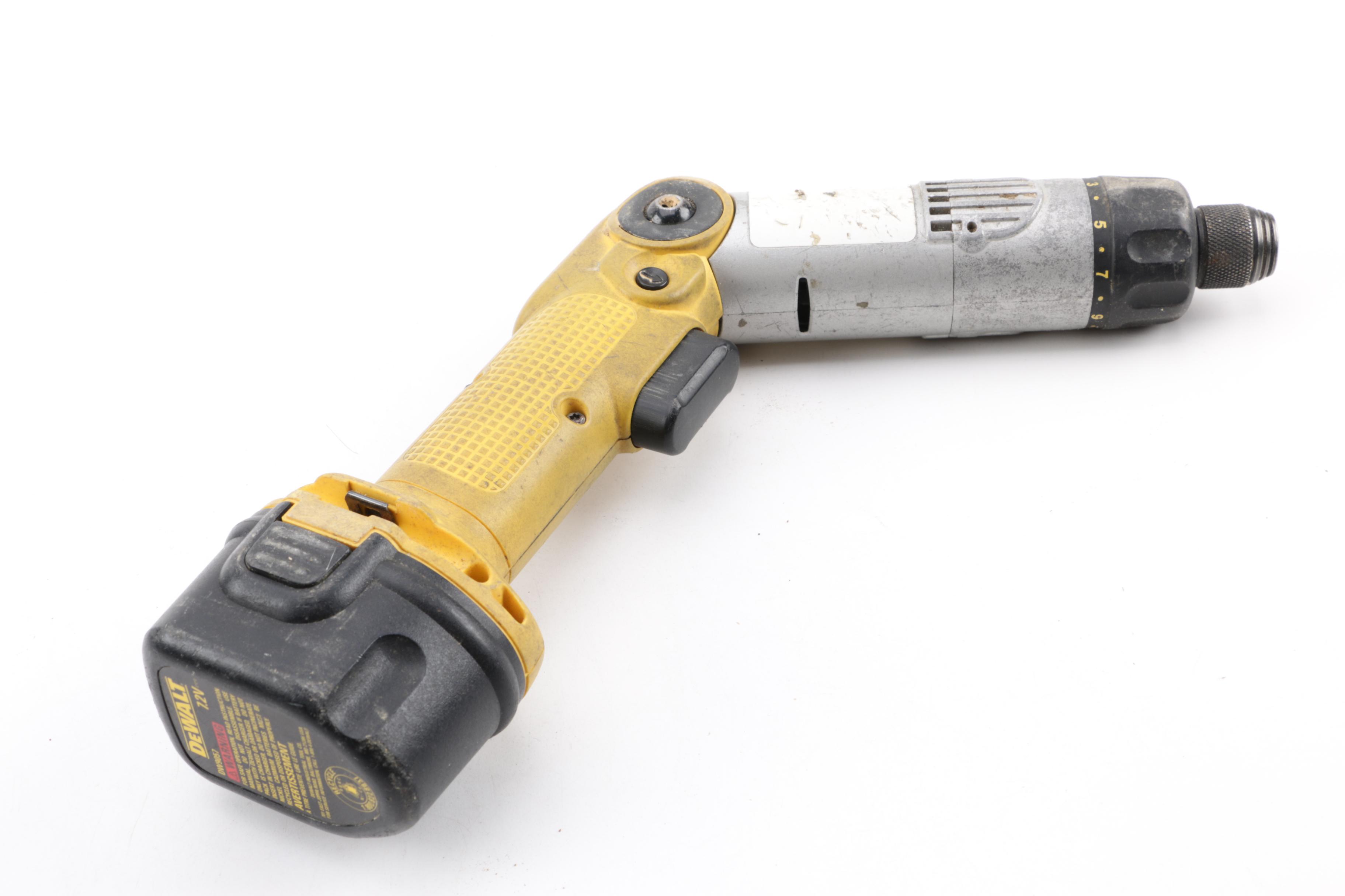 Dewalt Drill and Black+Decker Jig Saw with Drill Bit Sharpener