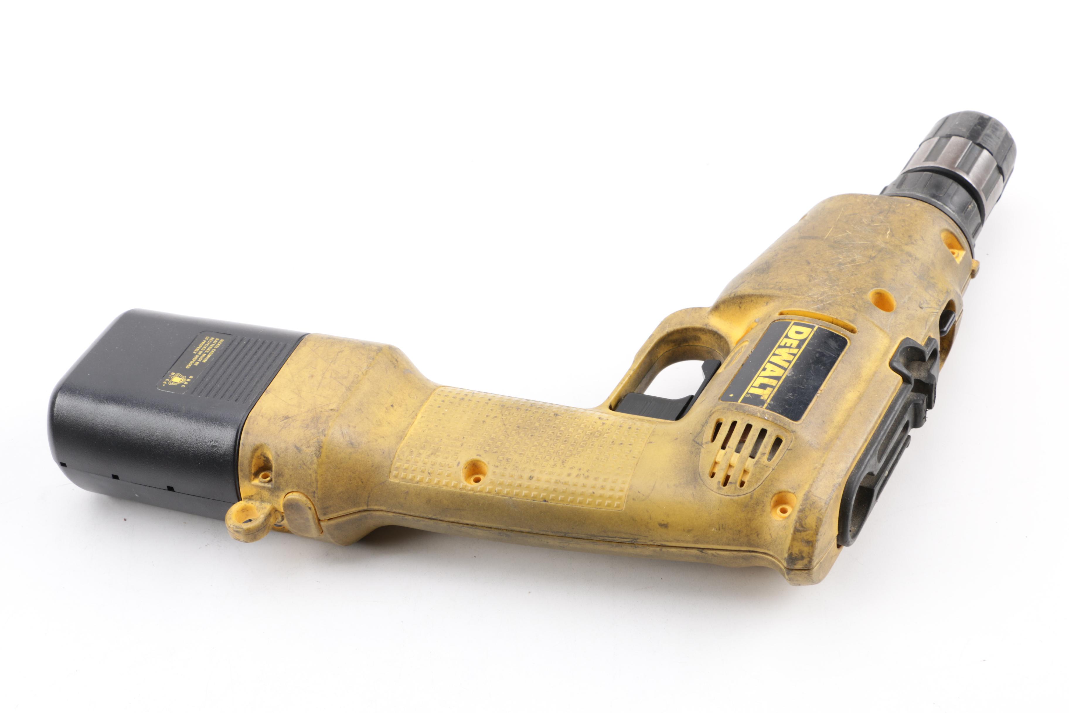 Dewalt Drill and Black+Decker Jig Saw with Drill Bit Sharpener