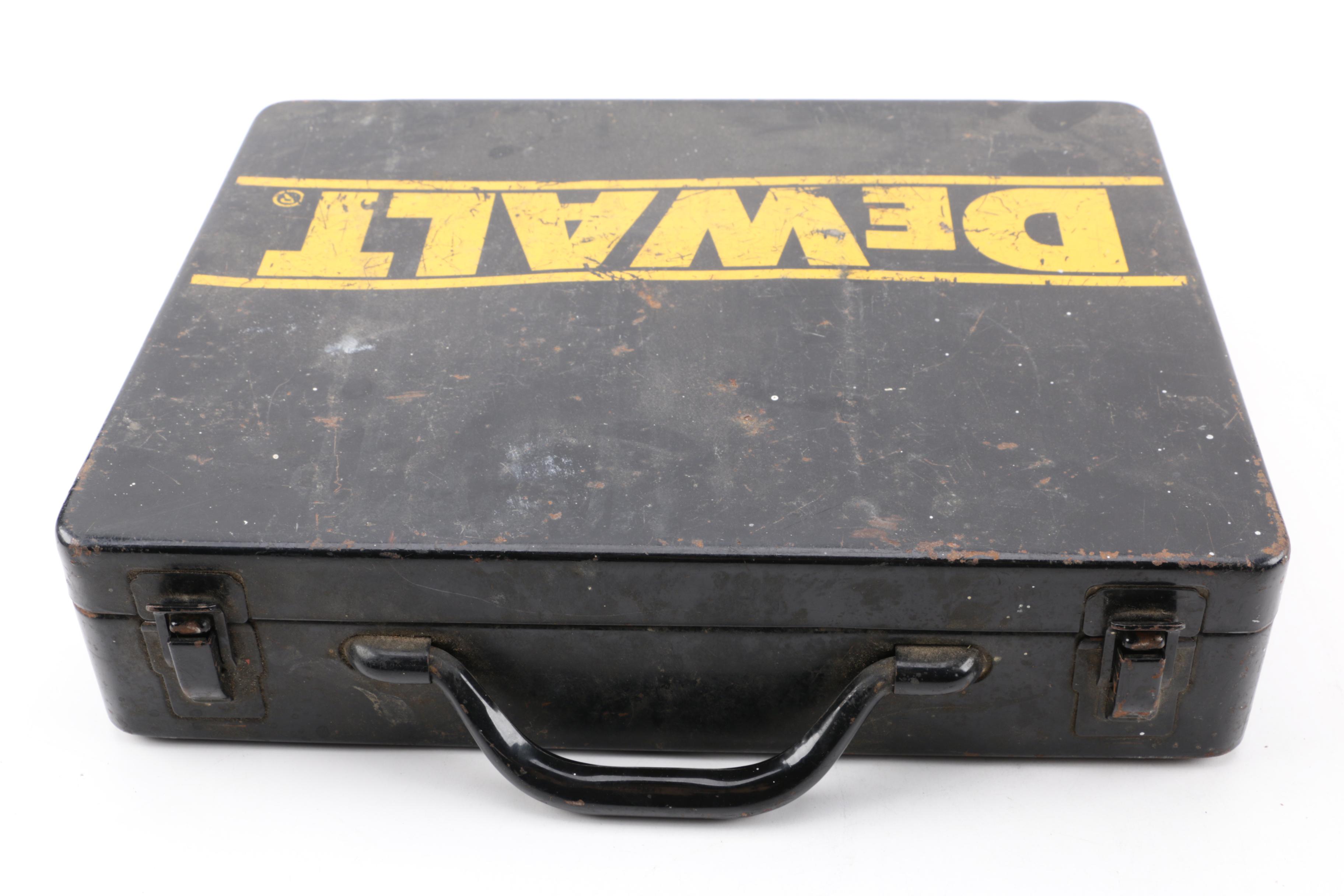 Dewalt Drill and Black+Decker Jig Saw with Drill Bit Sharpener