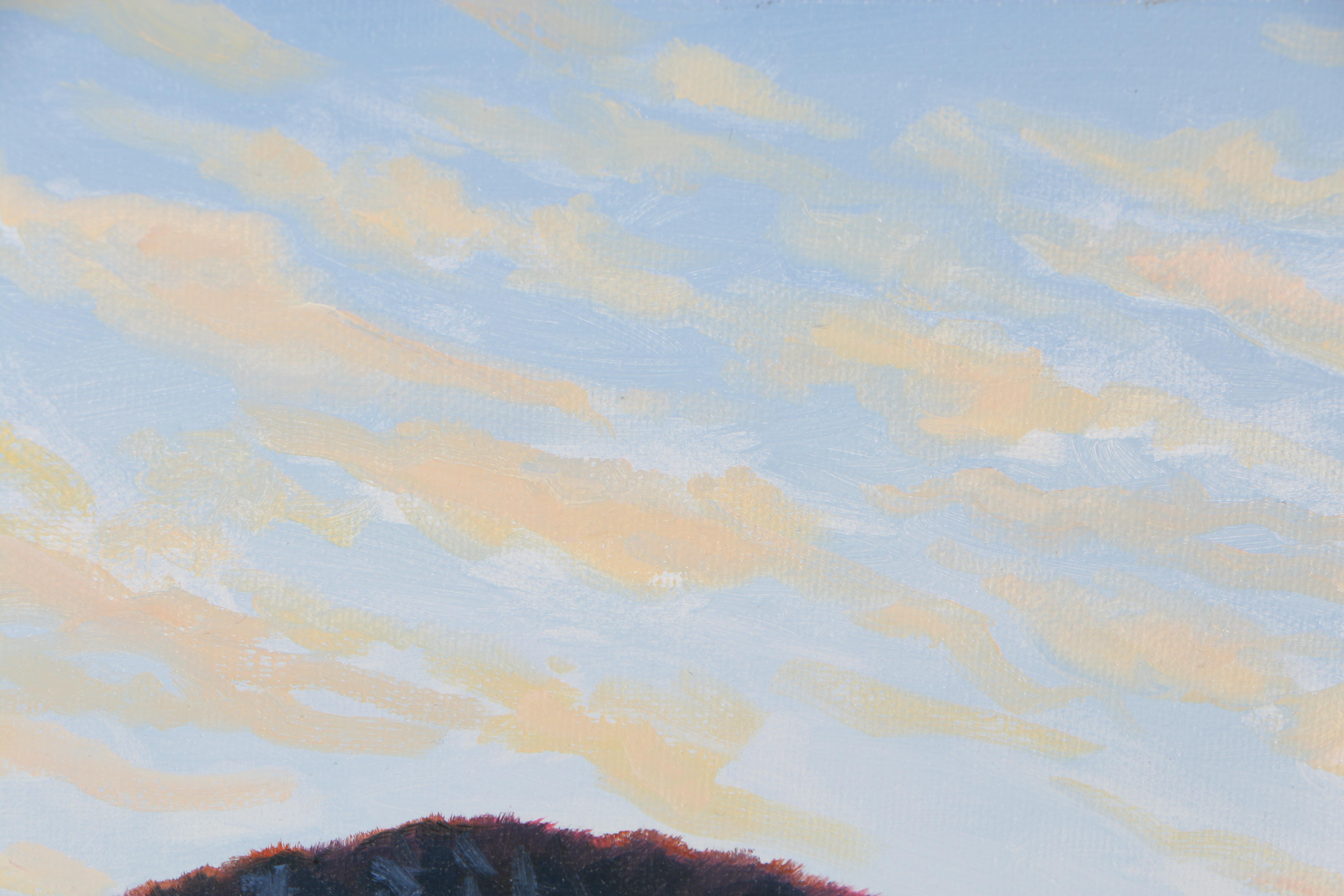 Peter Lentini Oil Painting "Suffolk Dawn"