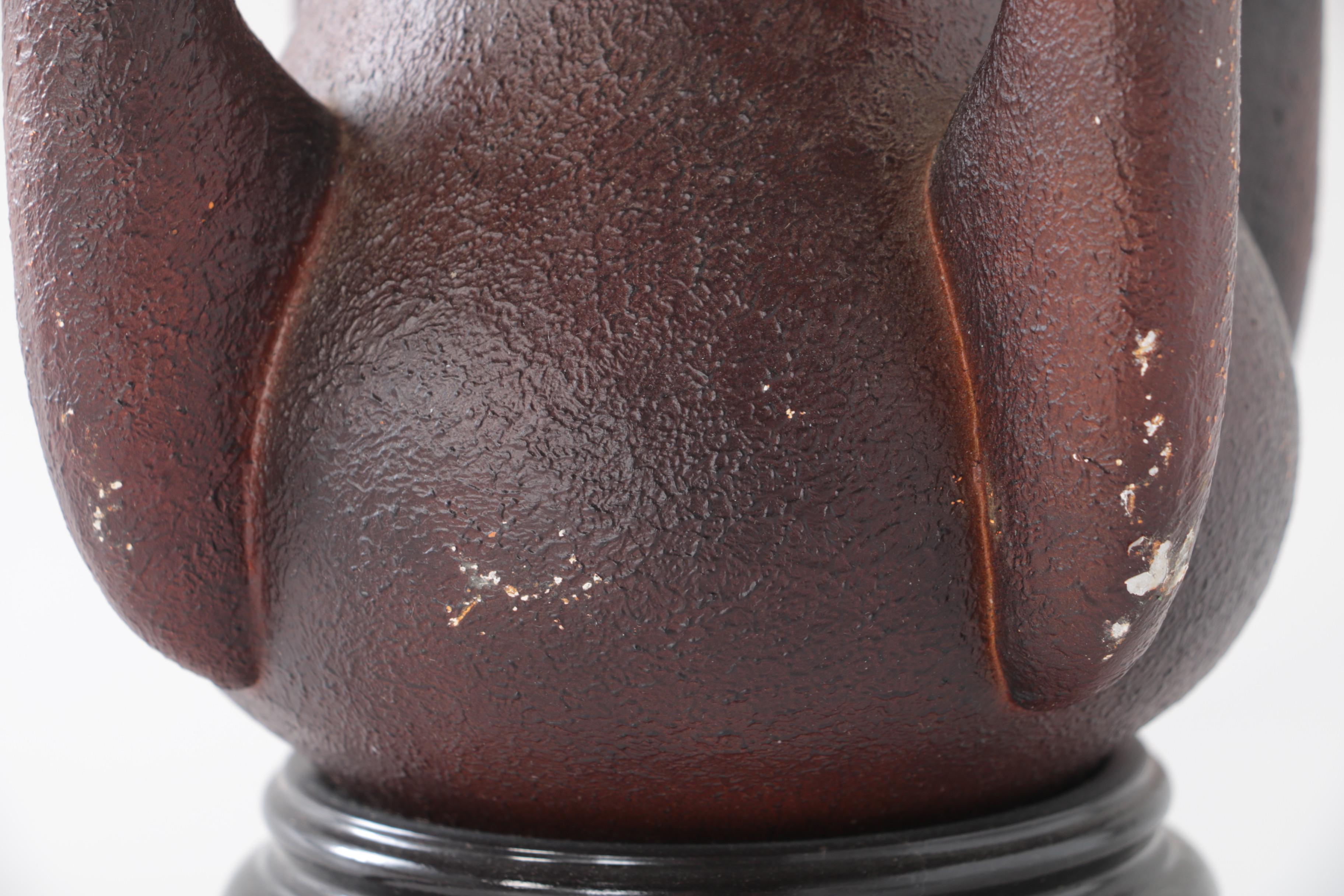 Dale Tiffany Craftsman Style Slag and Stained Glass Table Lamp