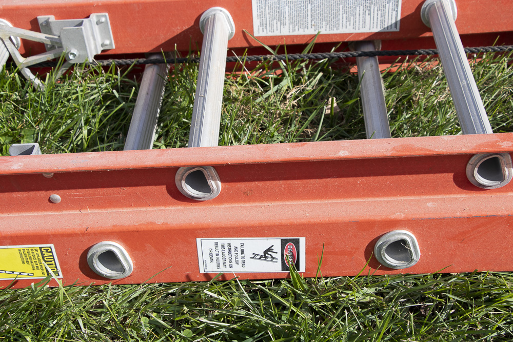 Werner Electro-Master Fiberglass Extension Ladder