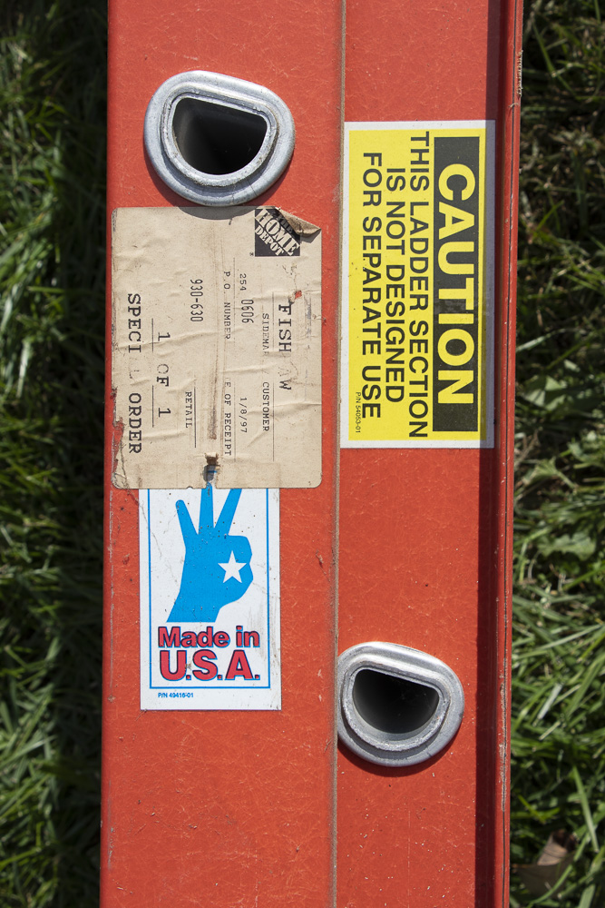 Werner Electro-Master Fiberglass Extension Ladder