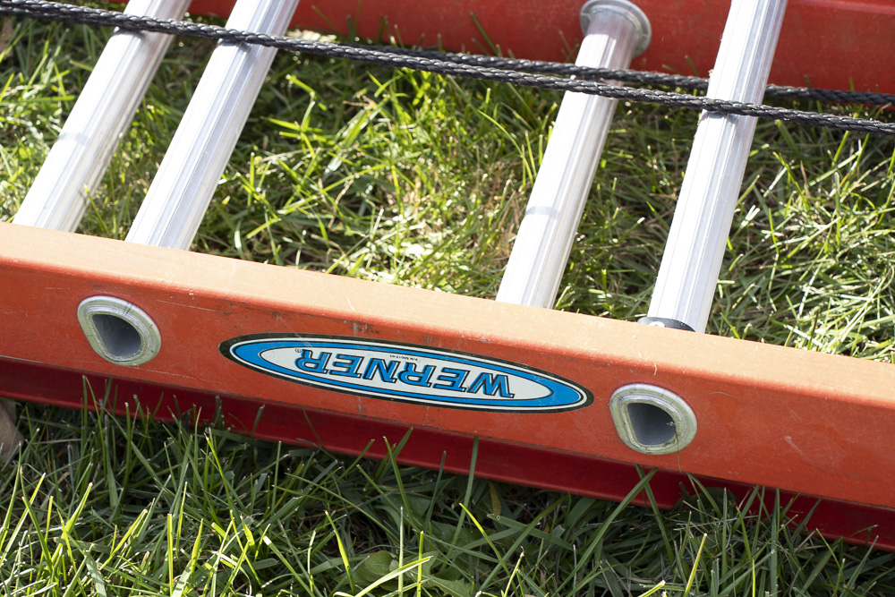 Werner Electro-Master Fiberglass Extension Ladder