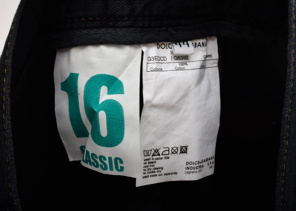 Men's Dolce & Gabbana Five Pocket Jeans