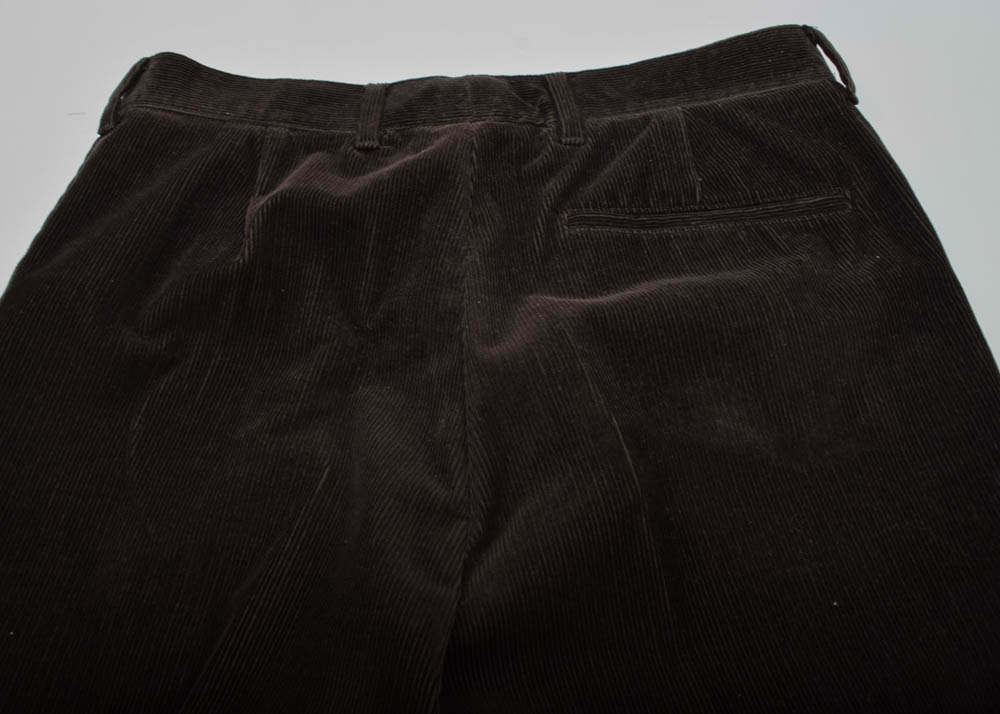 Men's Prada Corduroy and Nylon Pants
