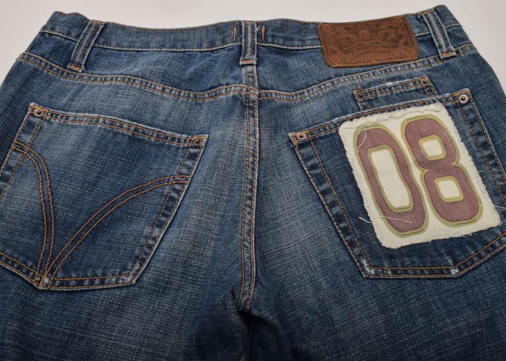 Men's Designer Jeans Including Dolce & Gabbana and Prada