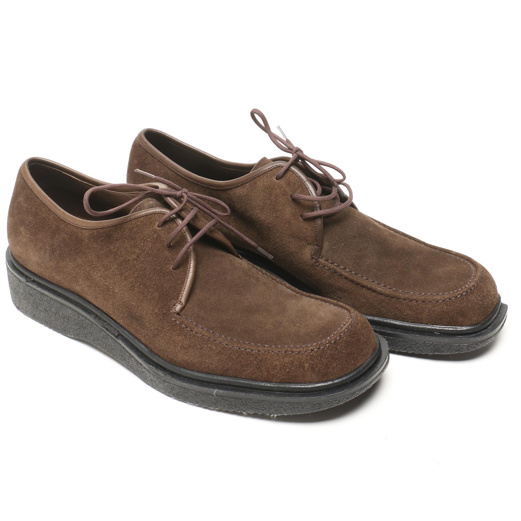 Men's Prada Leather and Salvatore Ferragamo Suede Shoes