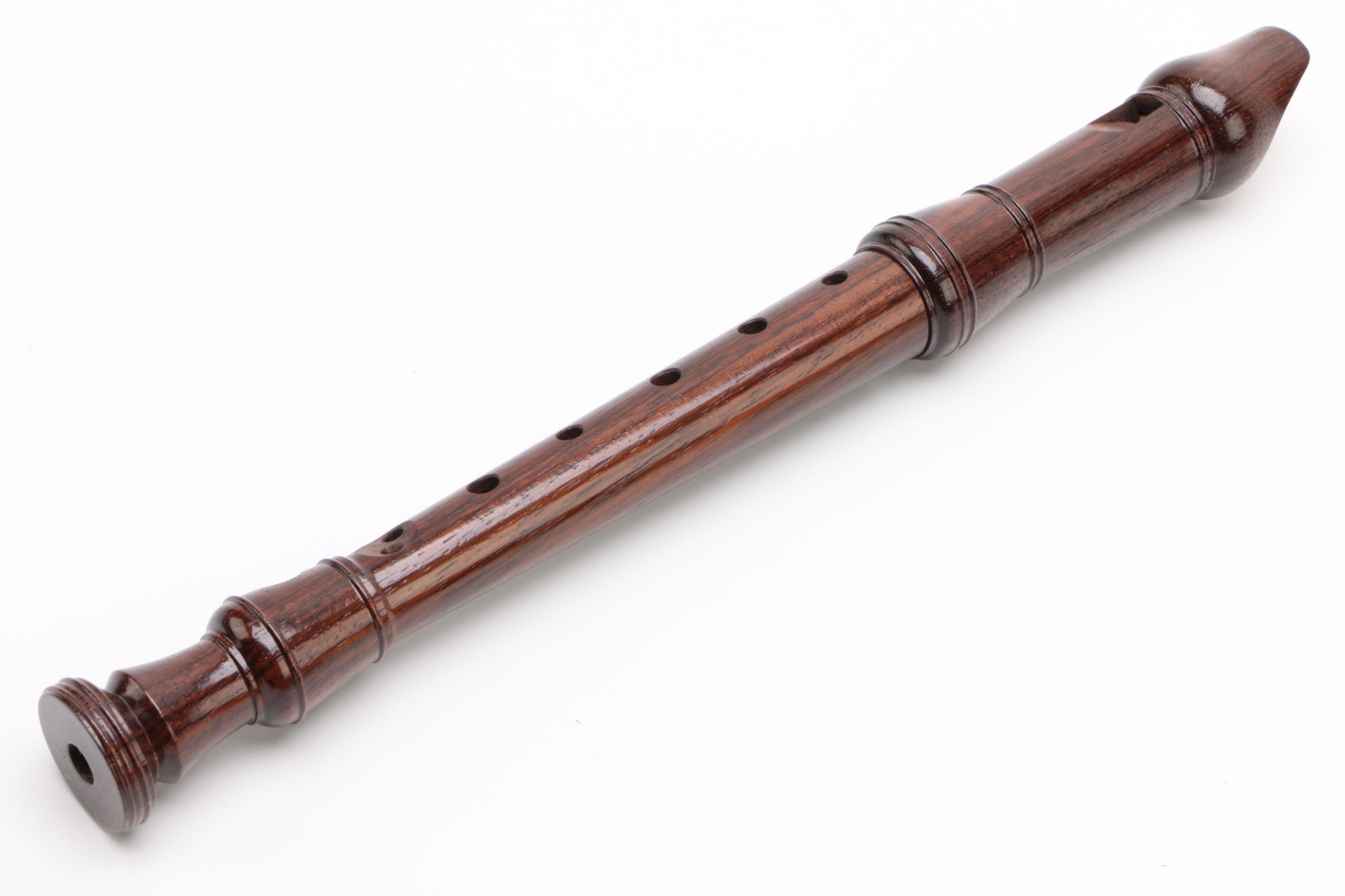 Küng Wooden Recorder with Case and Brush