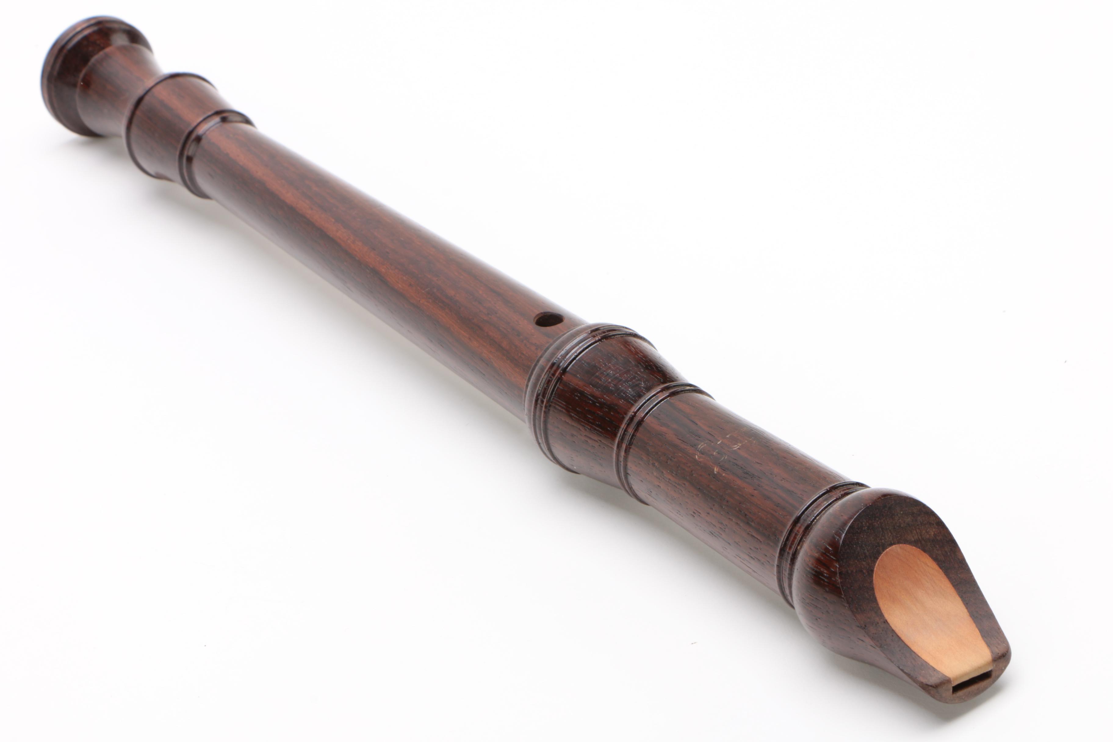 Küng Wooden Recorder with Case and Brush
