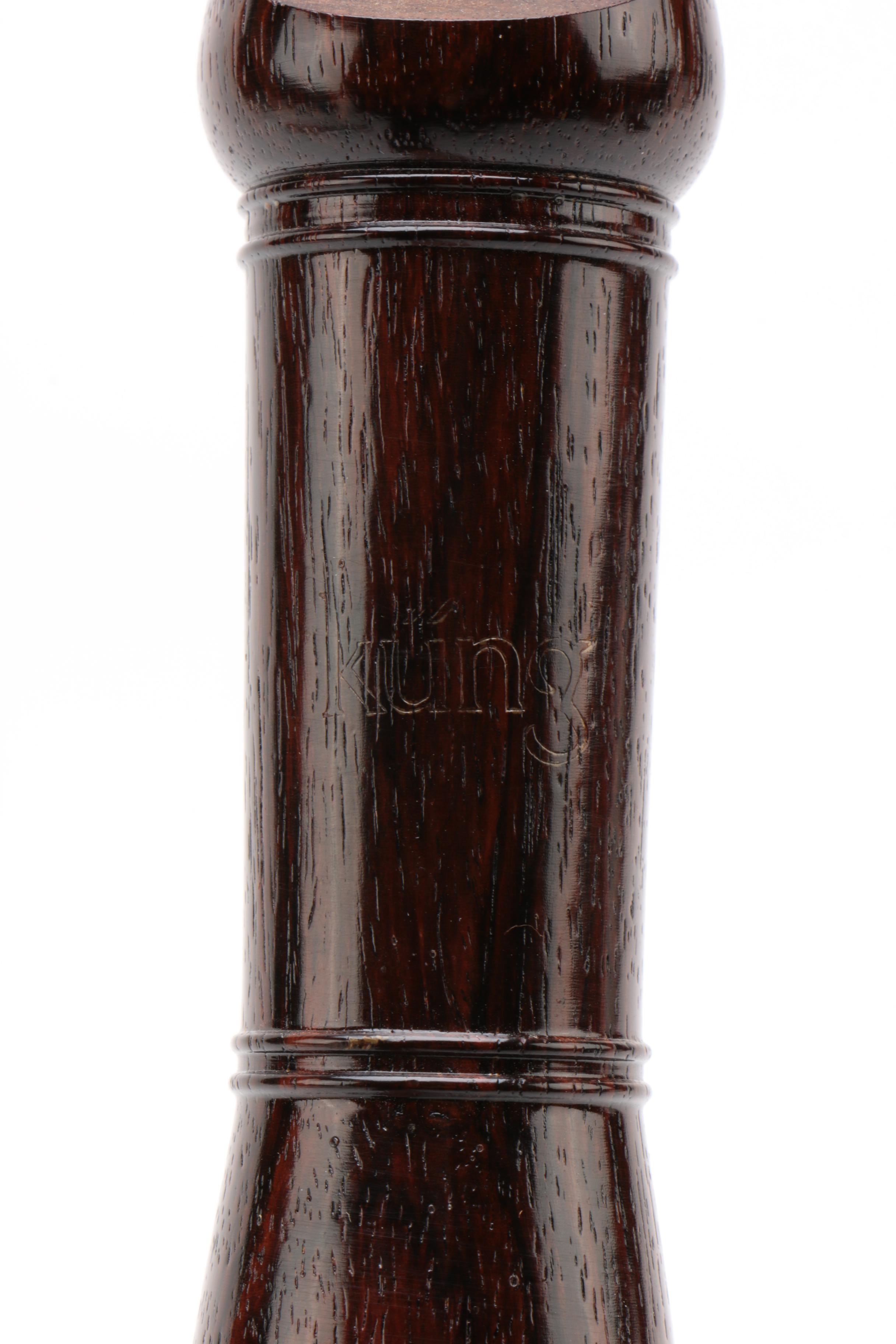 Küng Wooden Recorder with Case and Brush