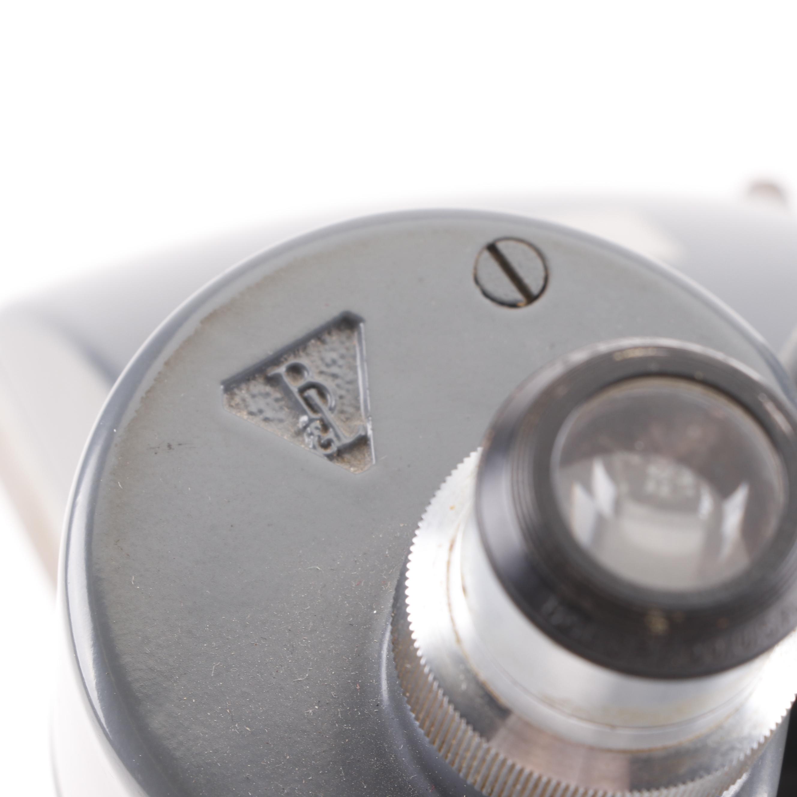 Vintage Bausch & Lomb Stereo Microscope with Wooden Case