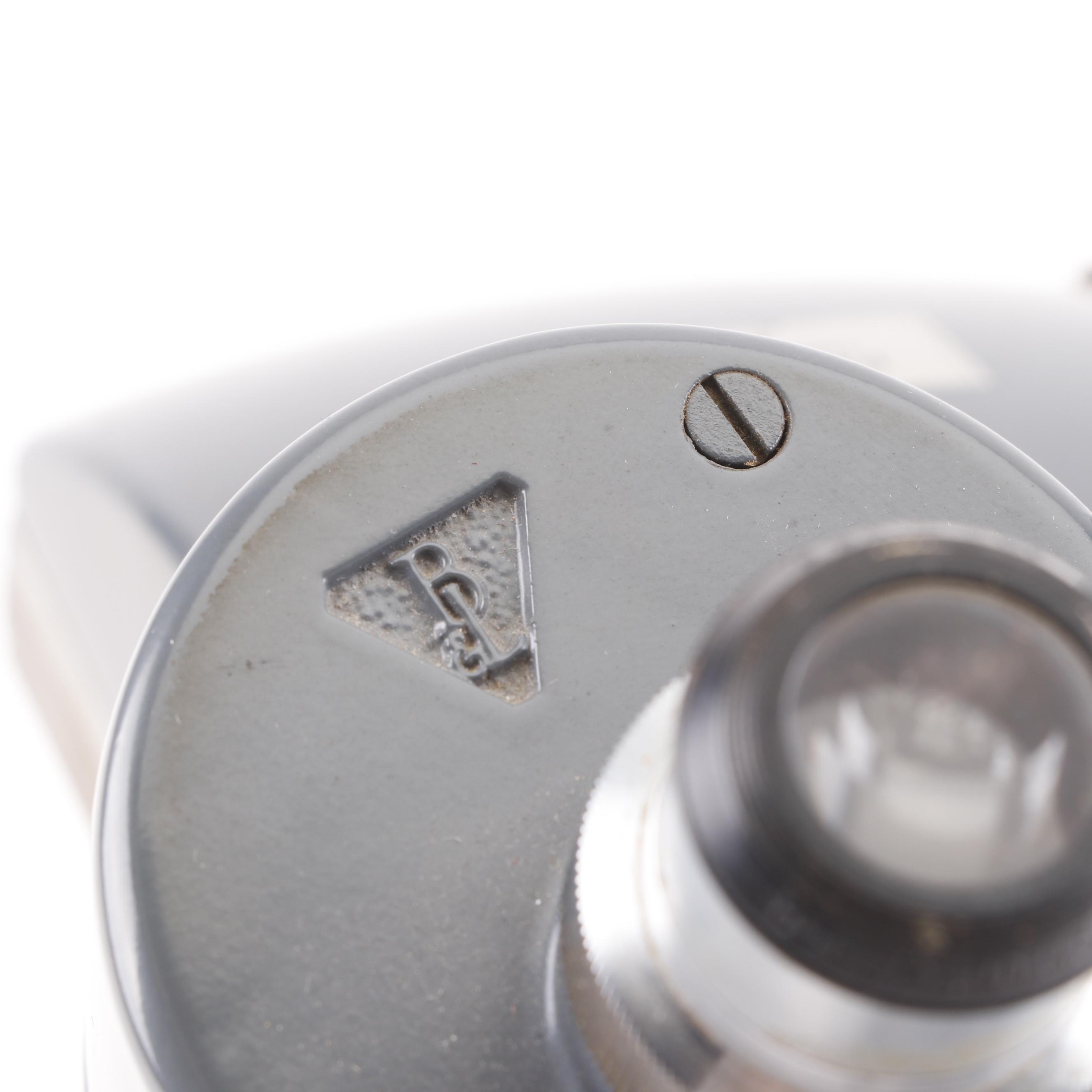 Vintage Bausch & Lomb Stereo Microscope with Wooden Case