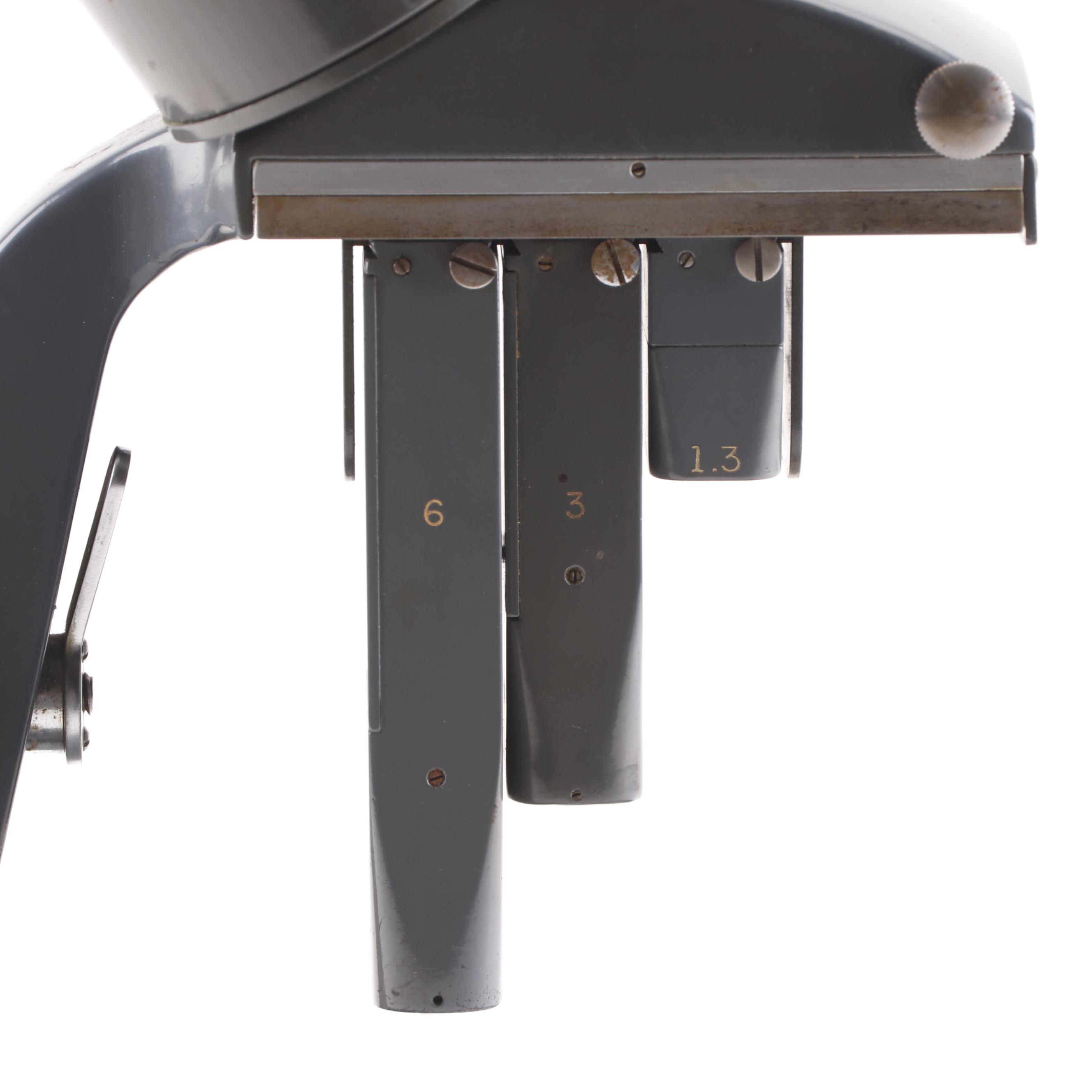 Vintage Bausch & Lomb Stereo Microscope with Wooden Case