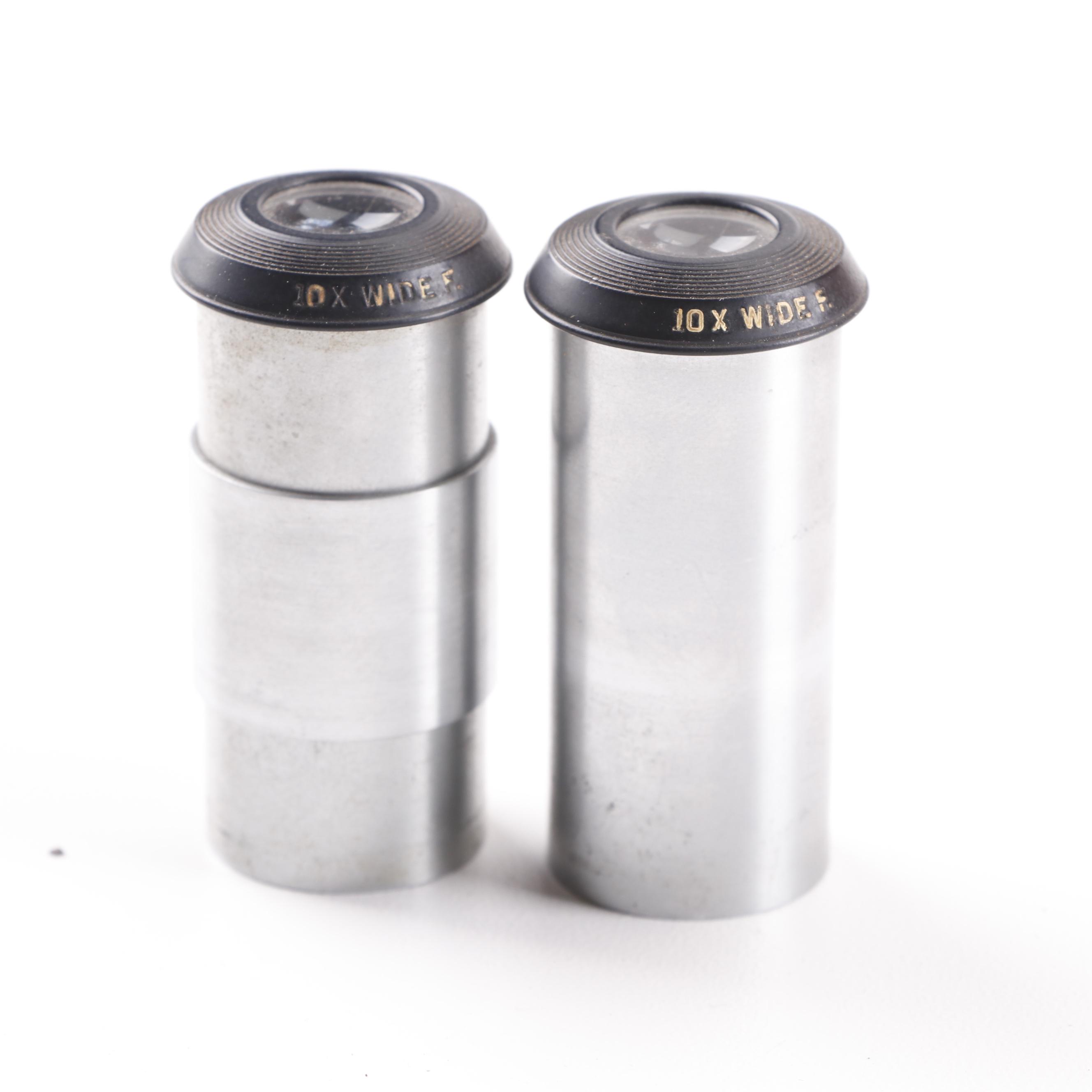 Vintage Bausch & Lomb Stereo Microscope with Wooden Case