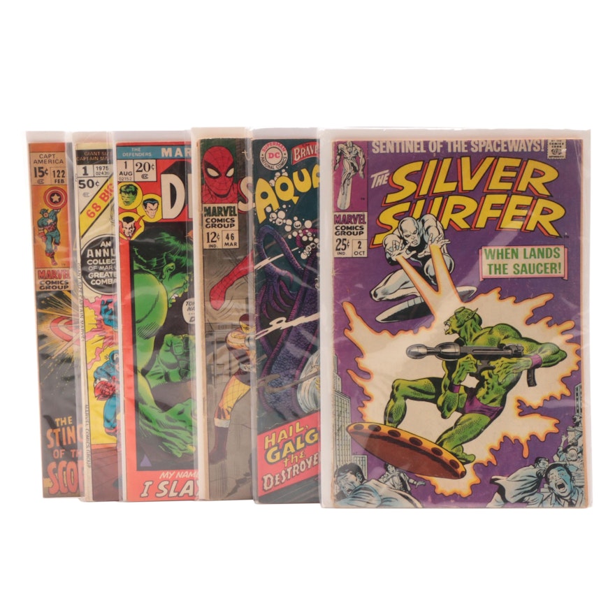 "Silver Surfer" #2 and Other Silver Age Comics