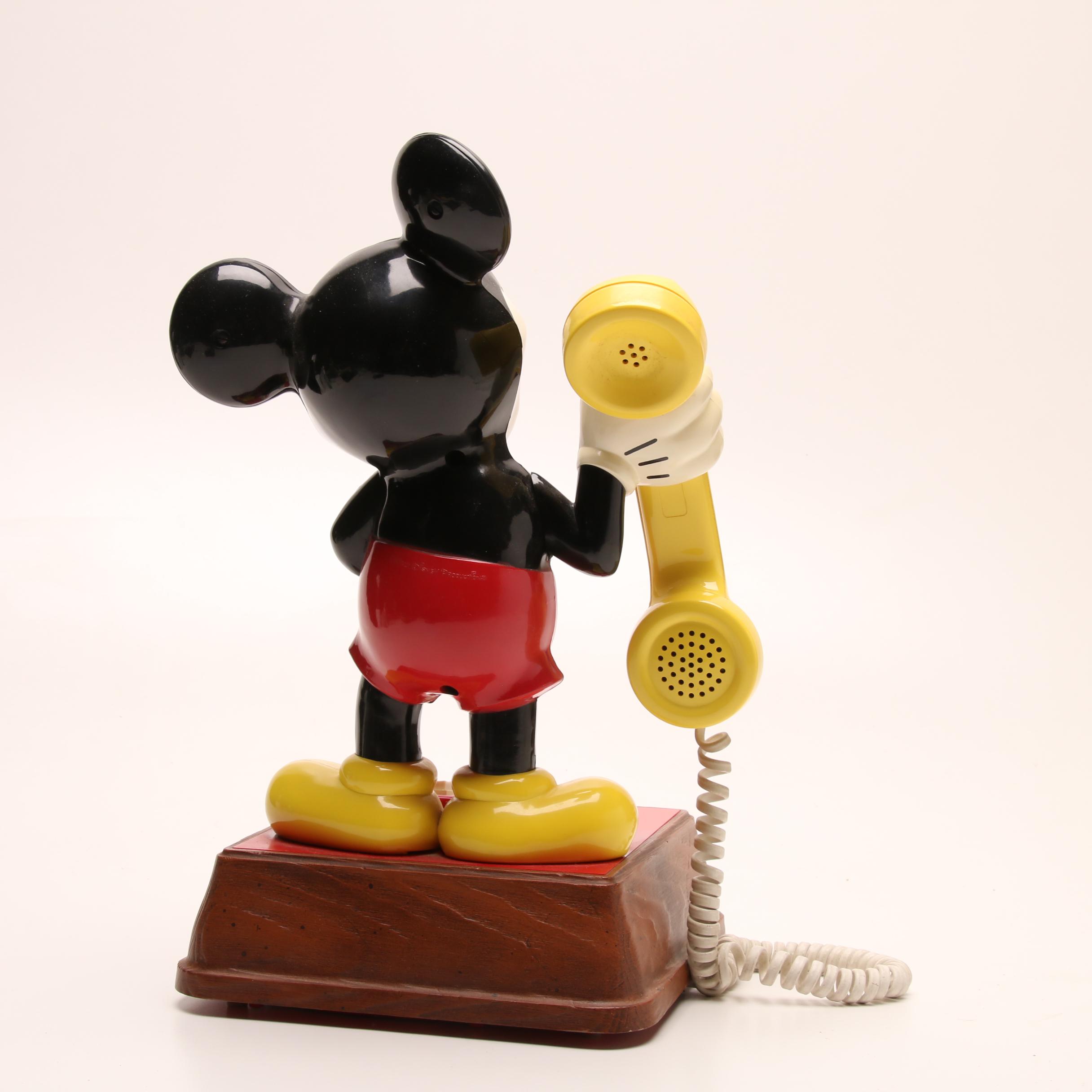 Vintage 1976 Mickey Mouse Phone
