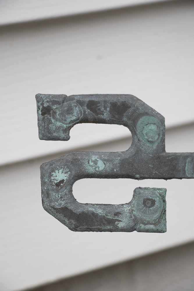 Eagle Catching Fish Weather Vane