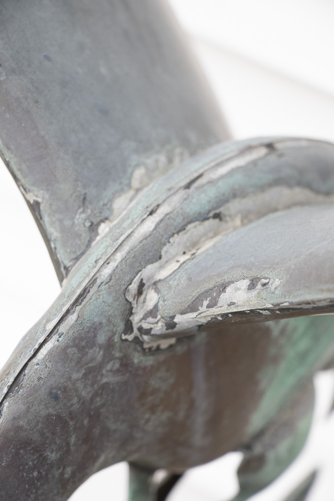 Eagle Catching Fish Weather Vane