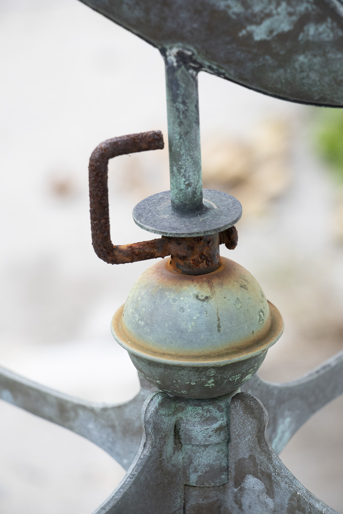 Eagle Catching Fish Weather Vane