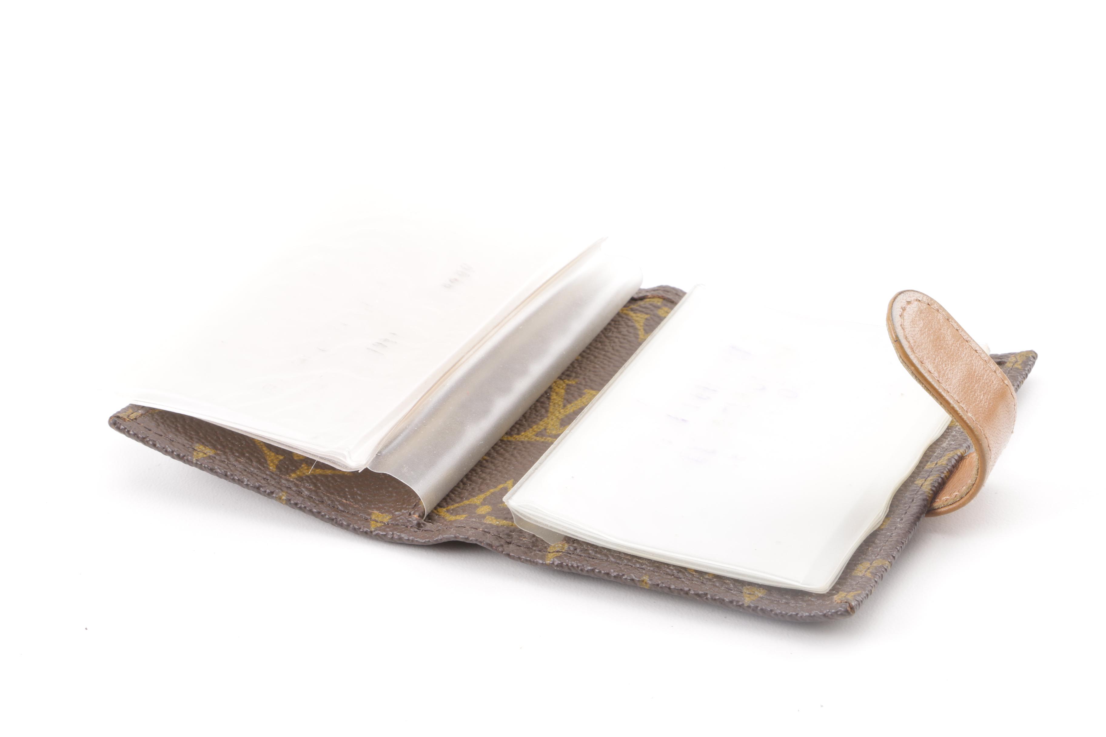 Vintage Louis Vuitton Monogram Canvas Photo/Card Case