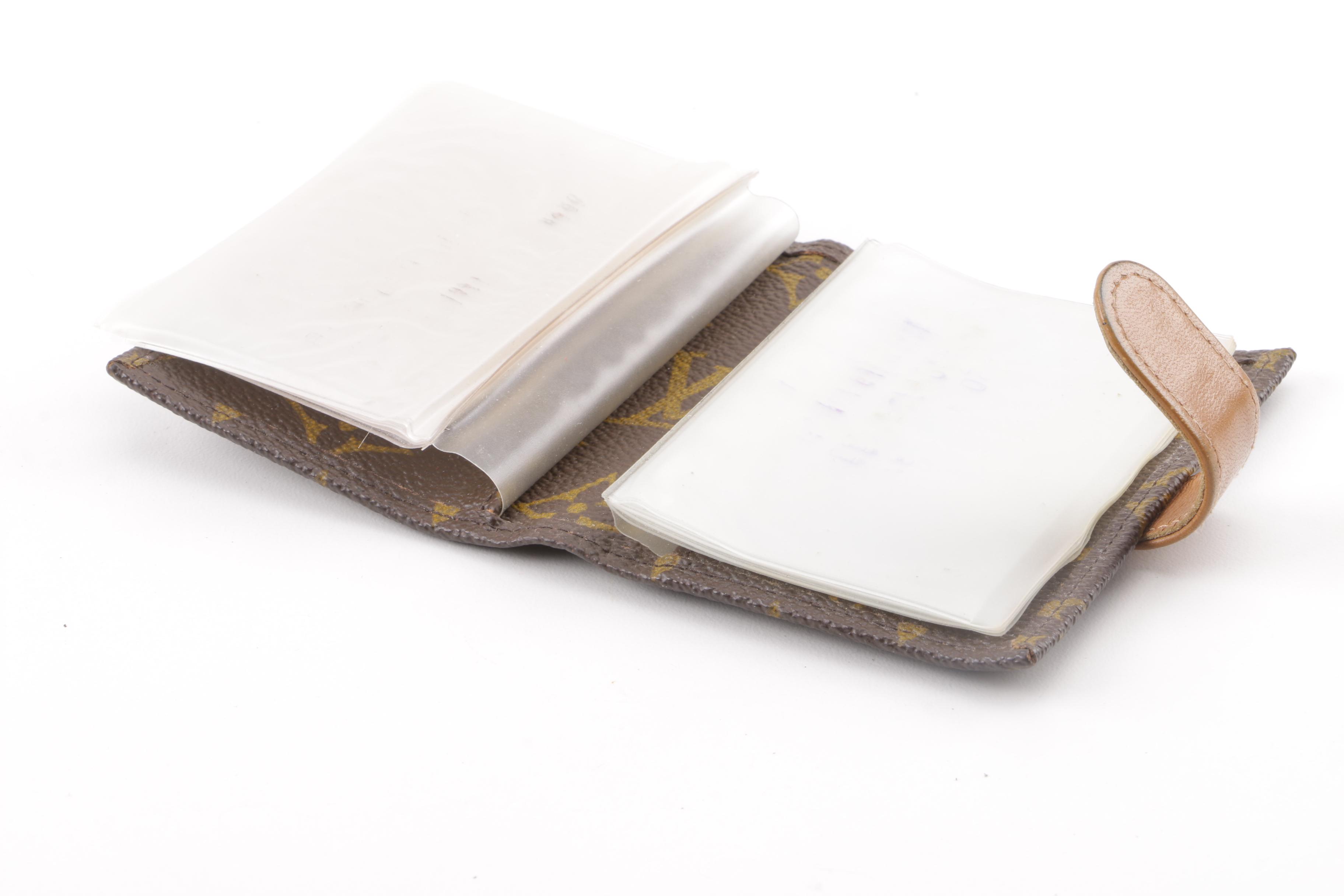 Vintage Louis Vuitton Monogram Canvas Photo/Card Case