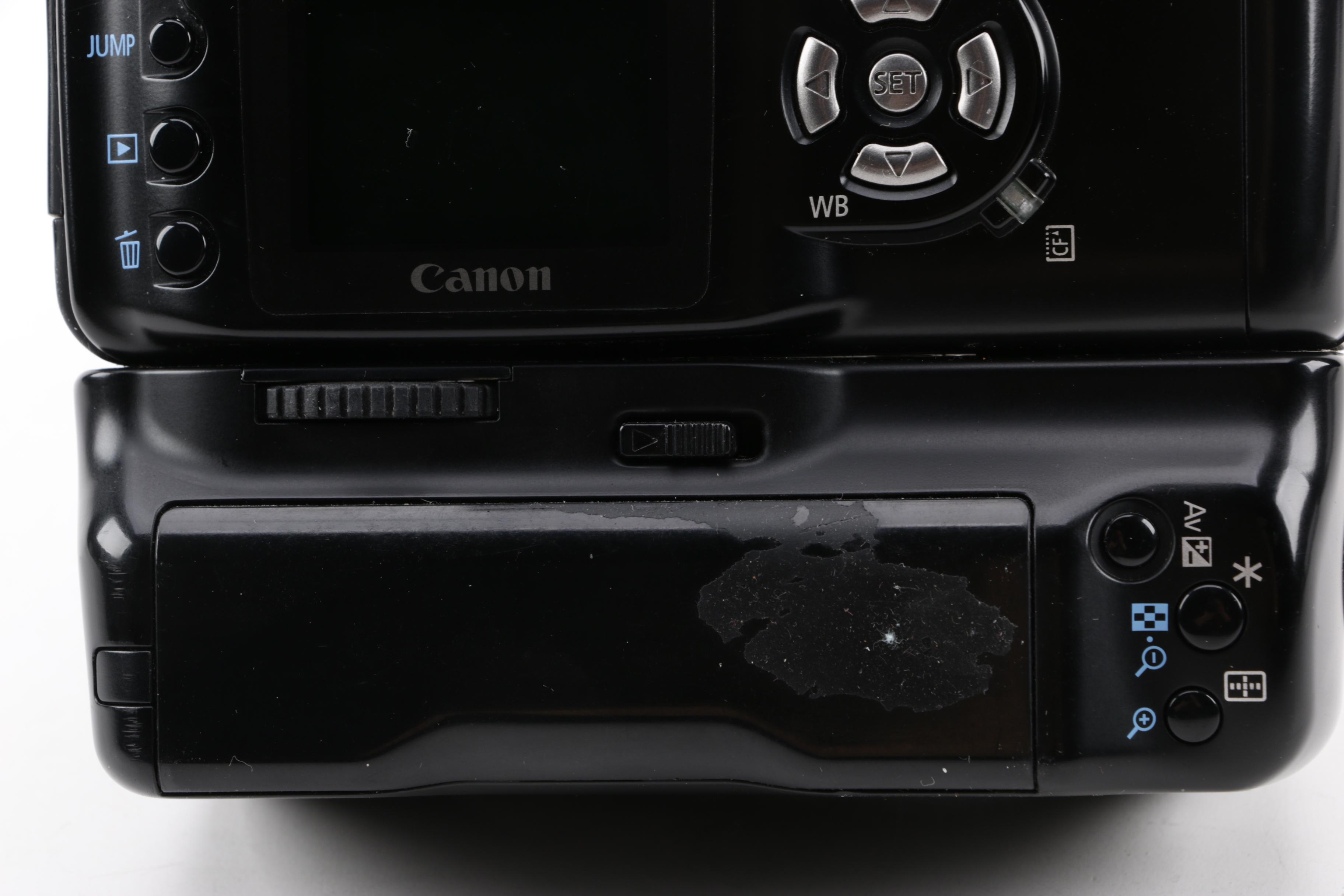 Canon EOS 300D Digital SLR Camera with Sigma Macro Lens and Bag