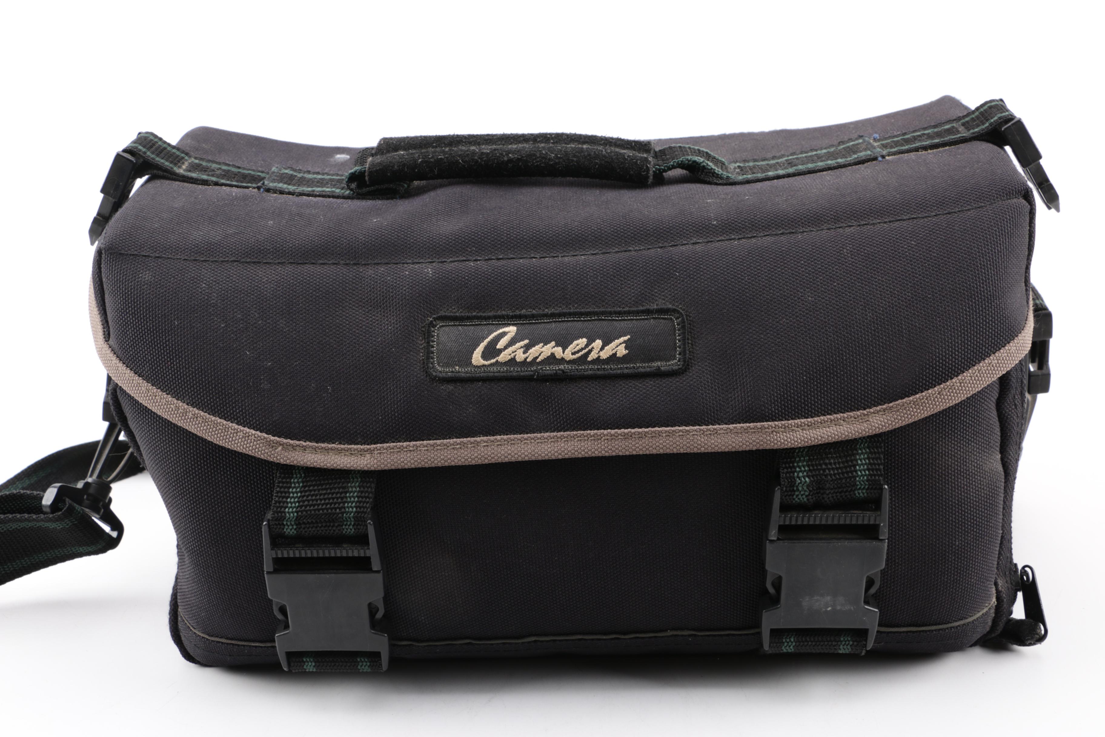 Canon EOS 300D Digital SLR Camera with Sigma Macro Lens and Bag