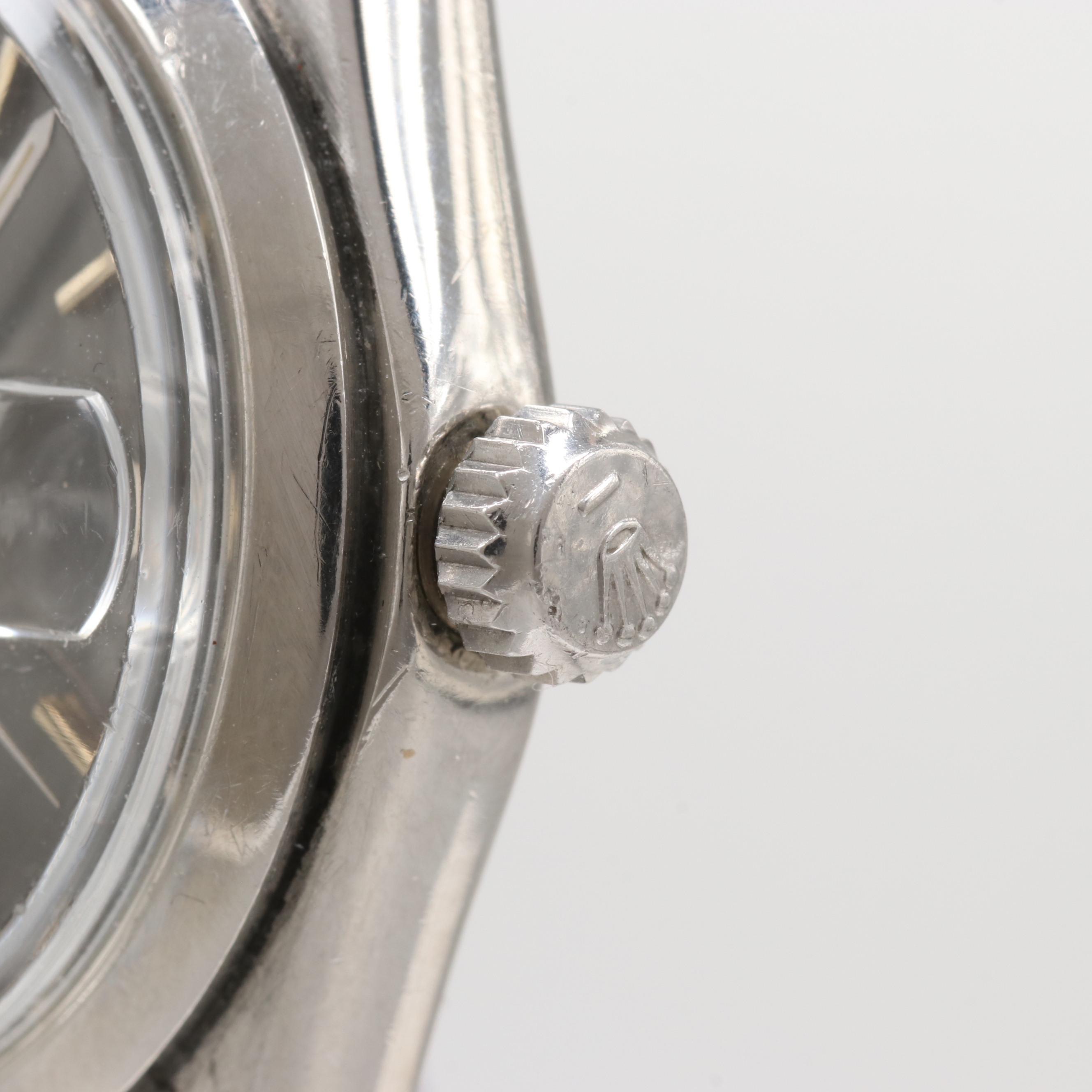 Rolex Oysterdate Stem Wind Watch 1974