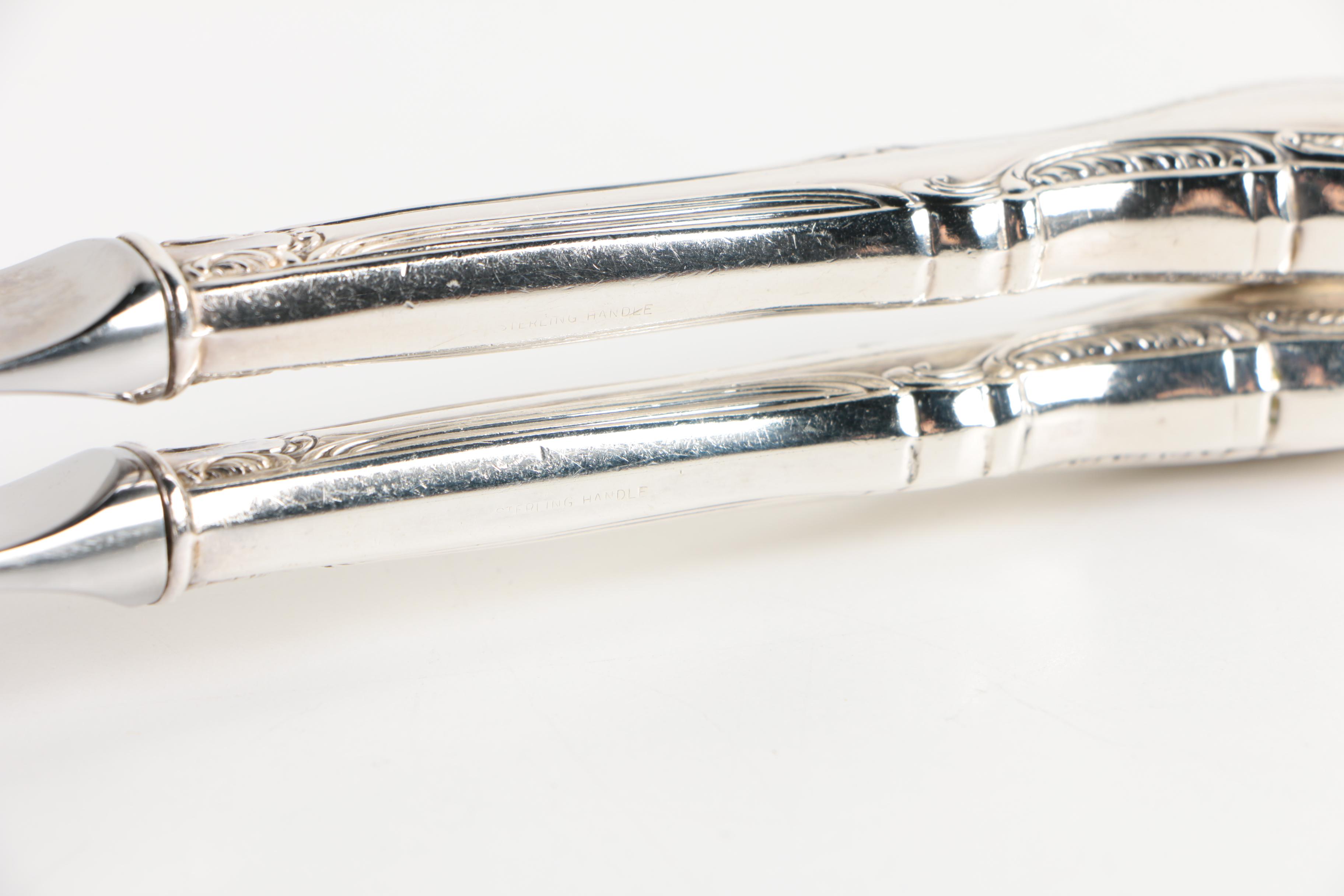 Fine Arts "Southern Colonial" Sterling Flatware Set with Chest, Mid-Century