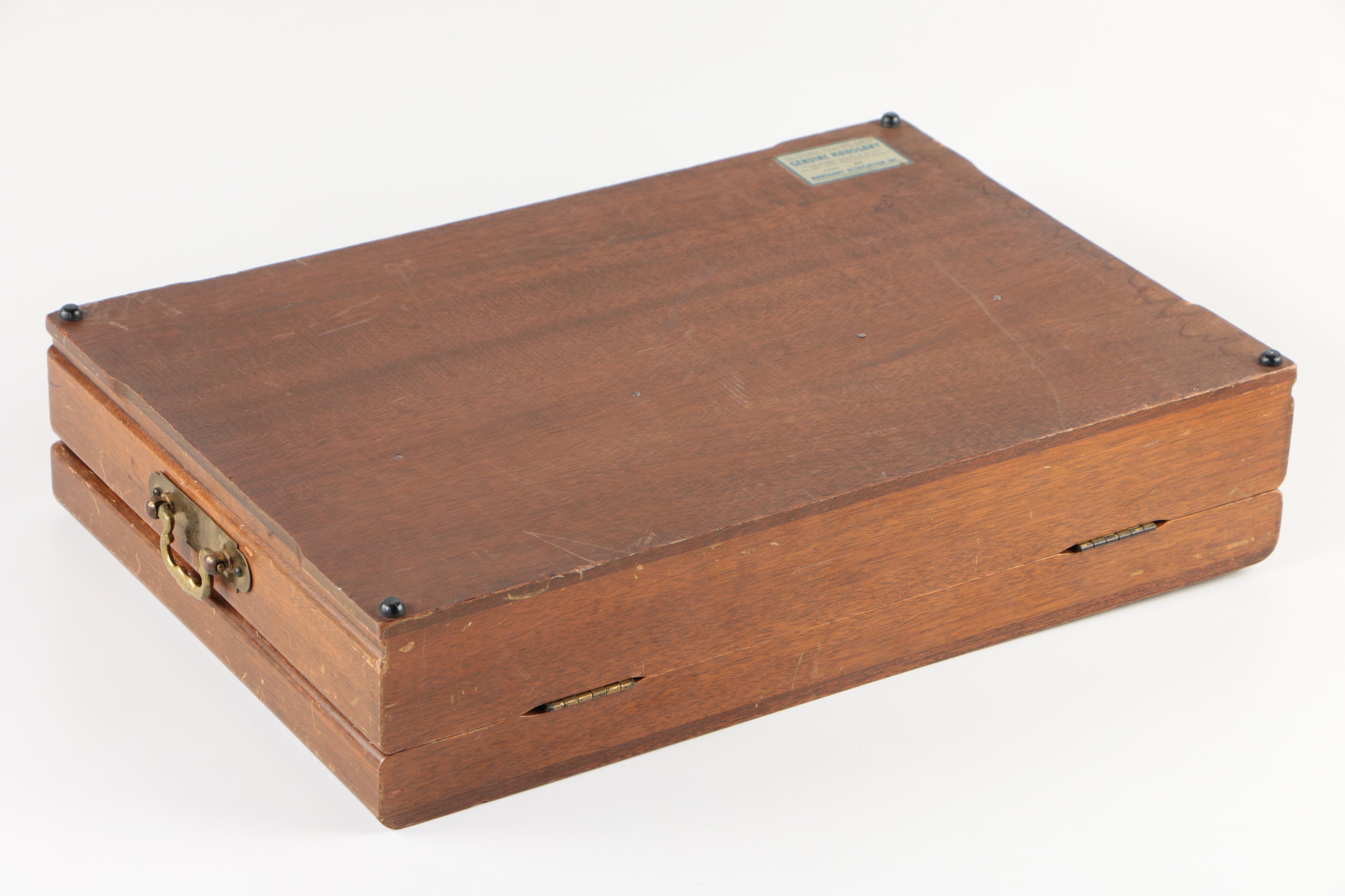 Fine Arts "Southern Colonial" Sterling Flatware Set with Chest, Mid-Century