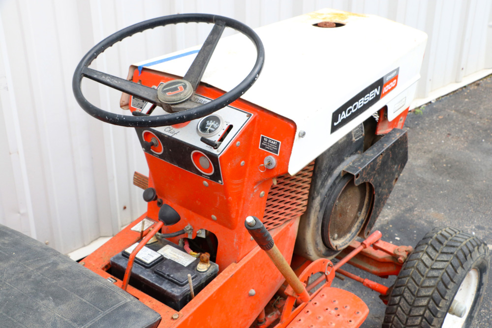 Jacobsen "Chief 1000" Lawn Tractor and Accessories